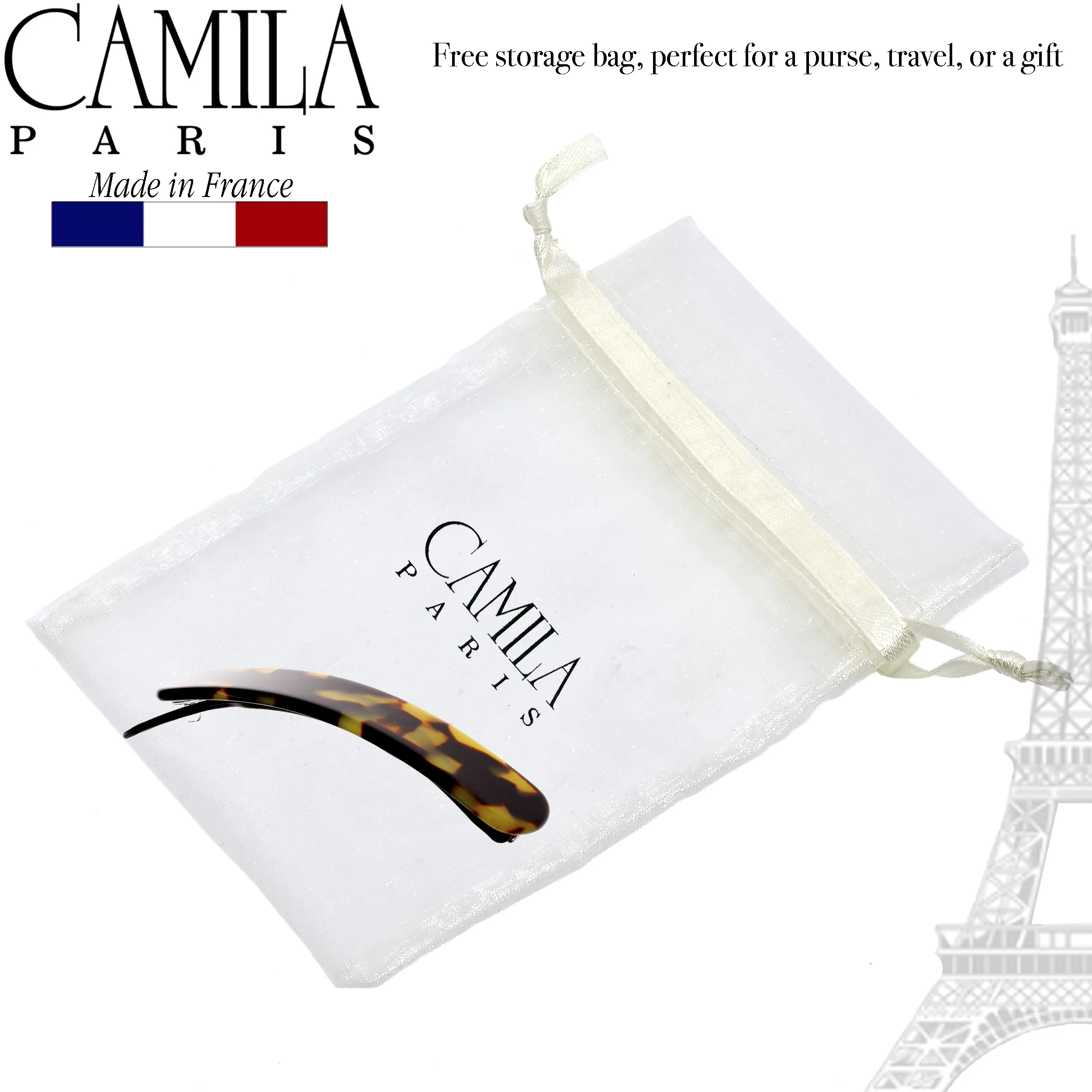 Camila Paris Handmade Classic Metal Free Barrette - Image 32