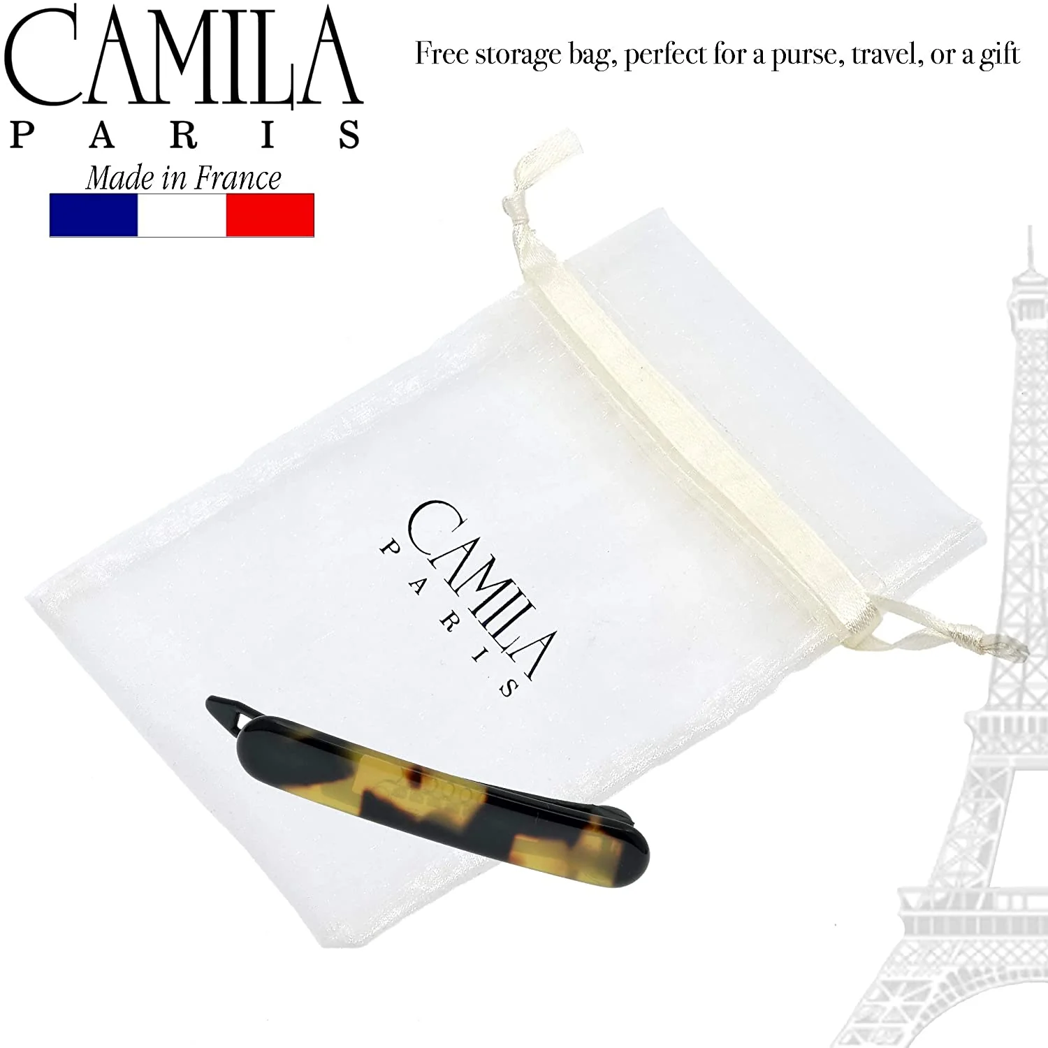 Camila Paris Handmade Classic Metal Free Barrette - Image 4