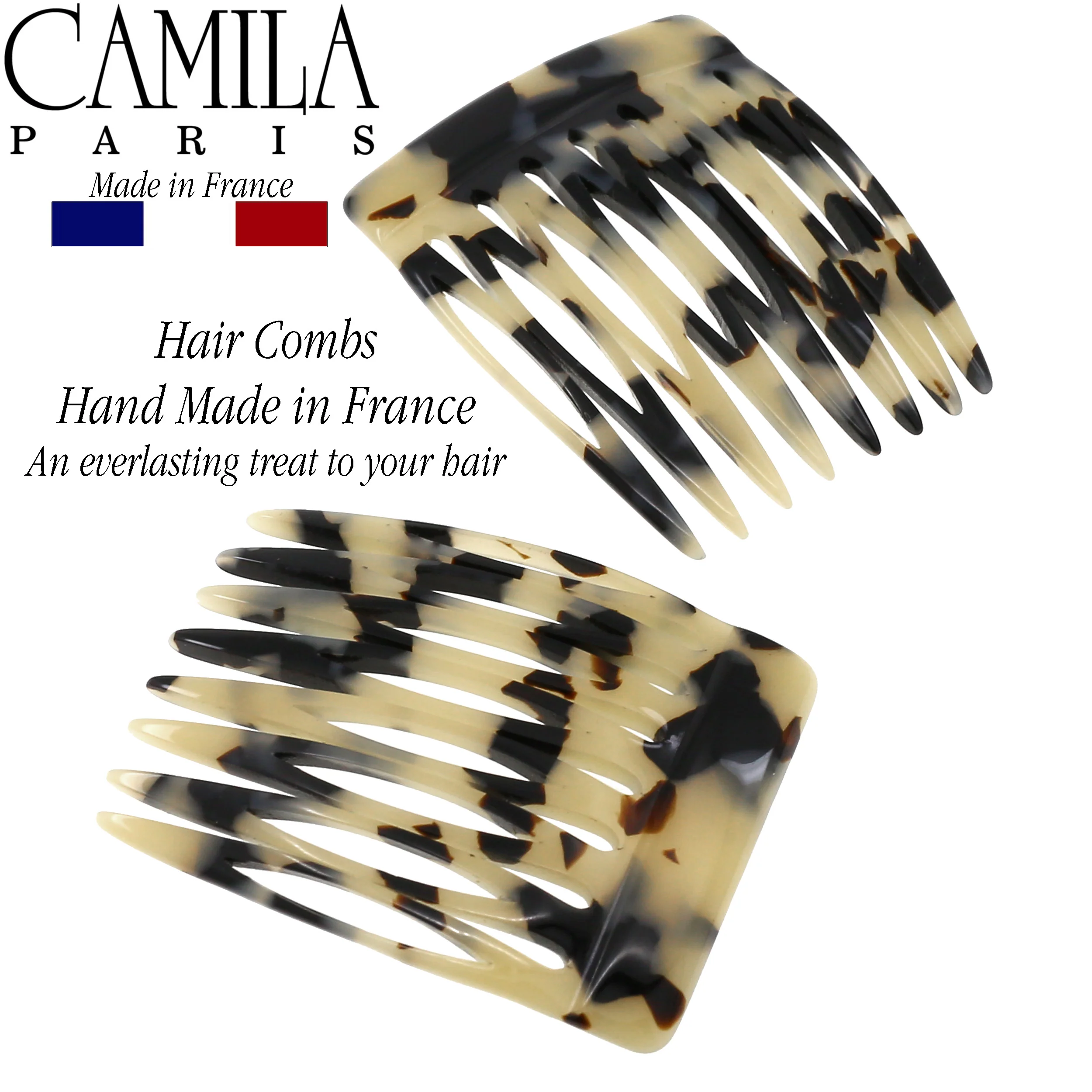 Camila Paris Handmade Classic Side Comb Pair - Image 15