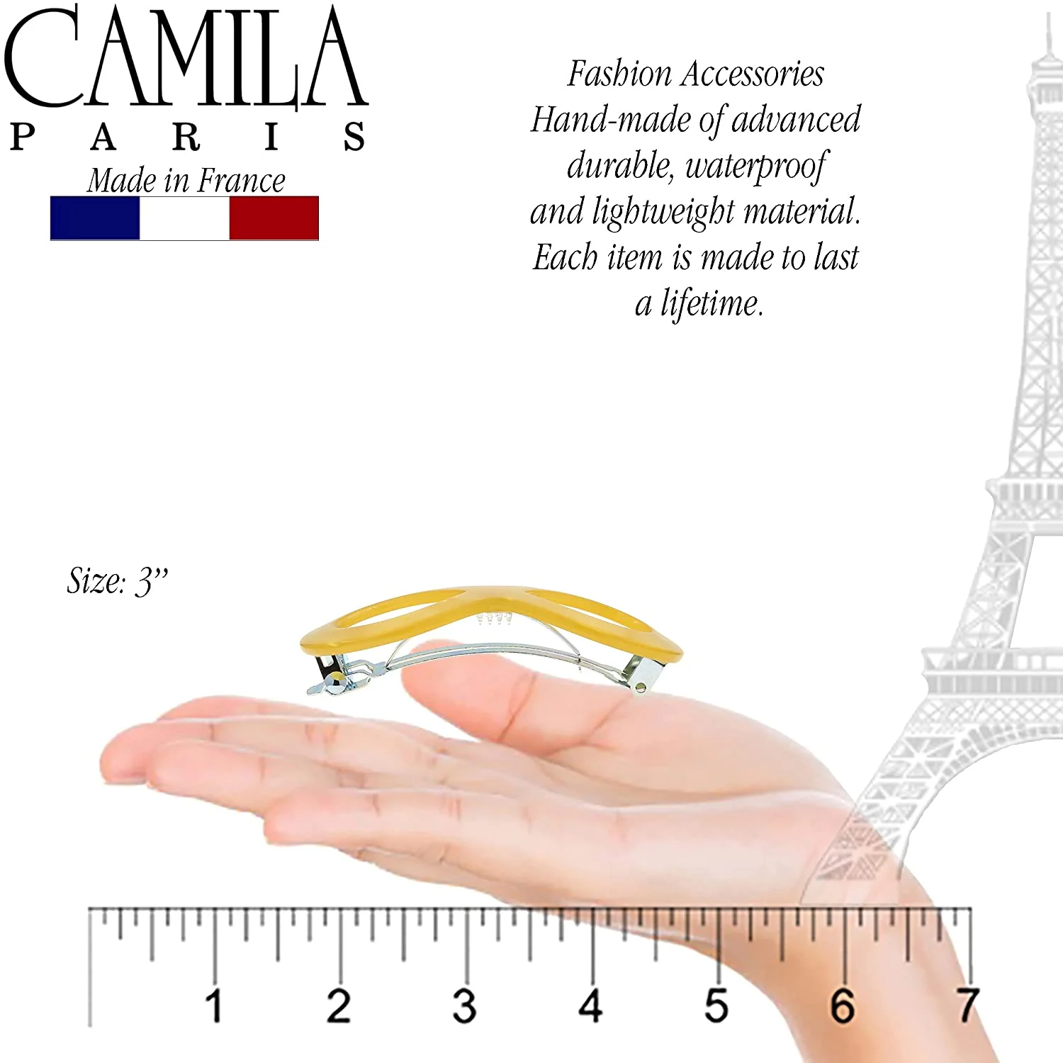 Camila Paris Handmade Infinity Barrette - Image 2
