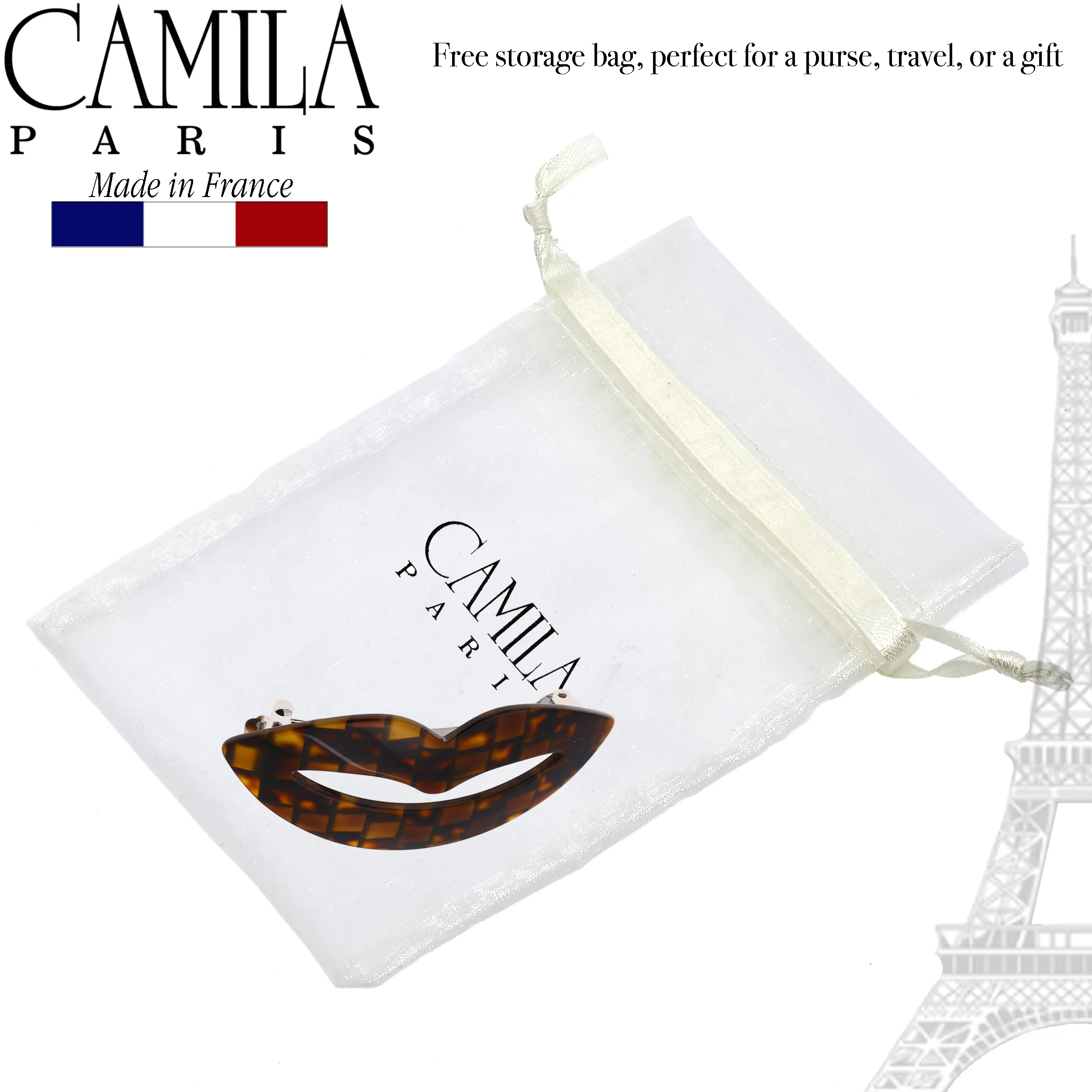 Camila Paris Handmade Kiss Barrette - Image 4