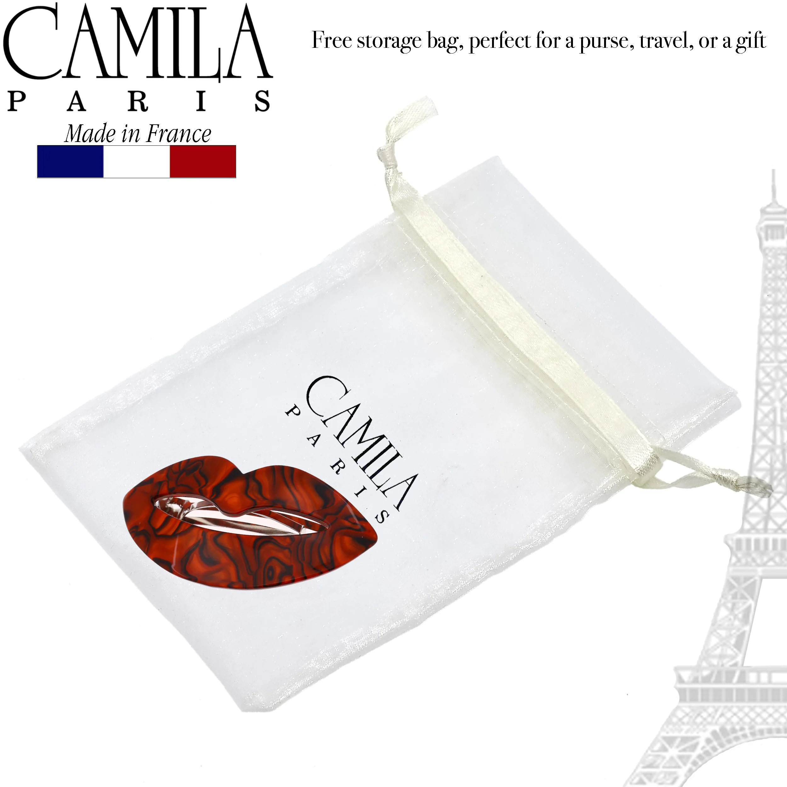 Camila Paris Handmade Kiss Barrette - Image 8