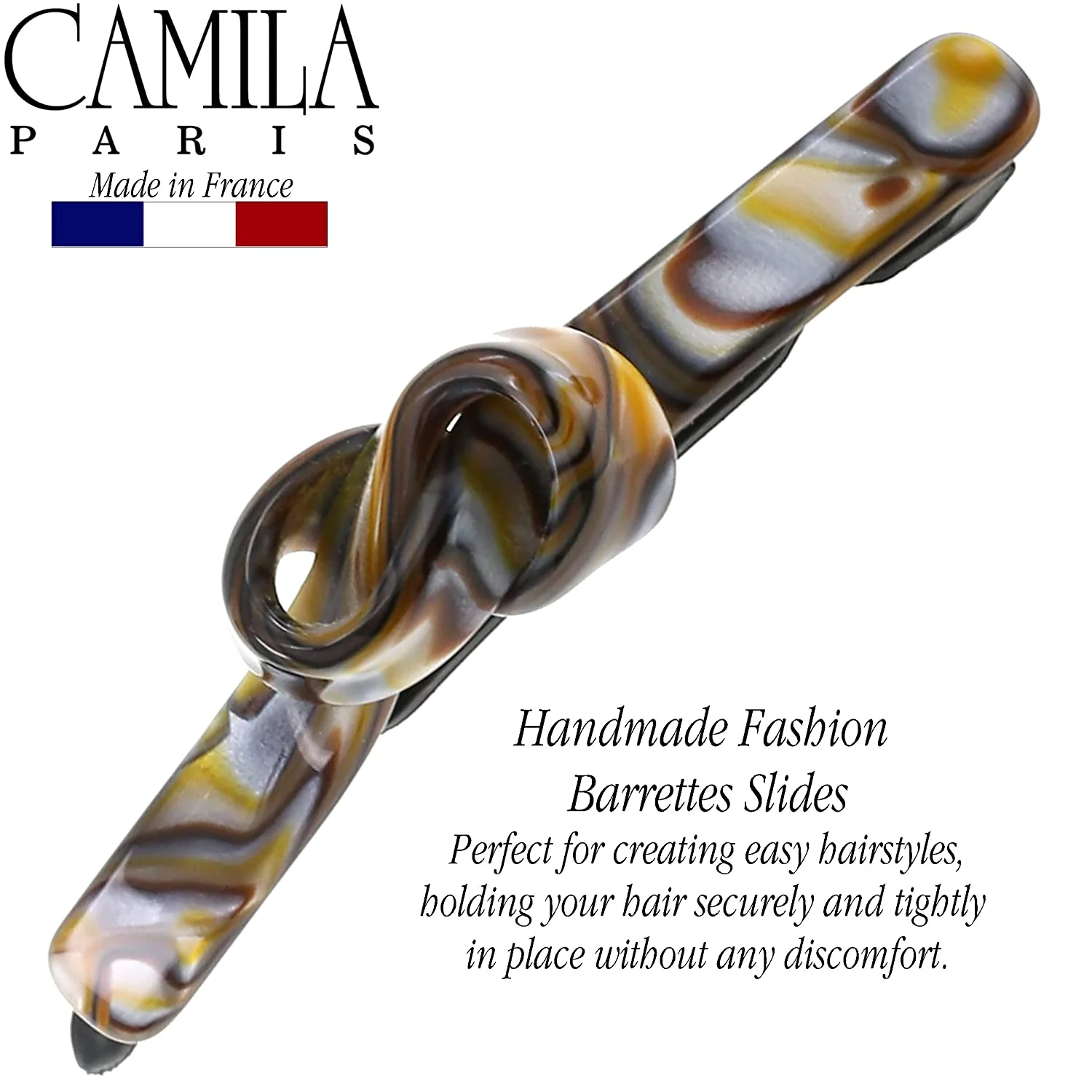 Camila Paris Handmade Knot Metal Free Barrette - Image 11