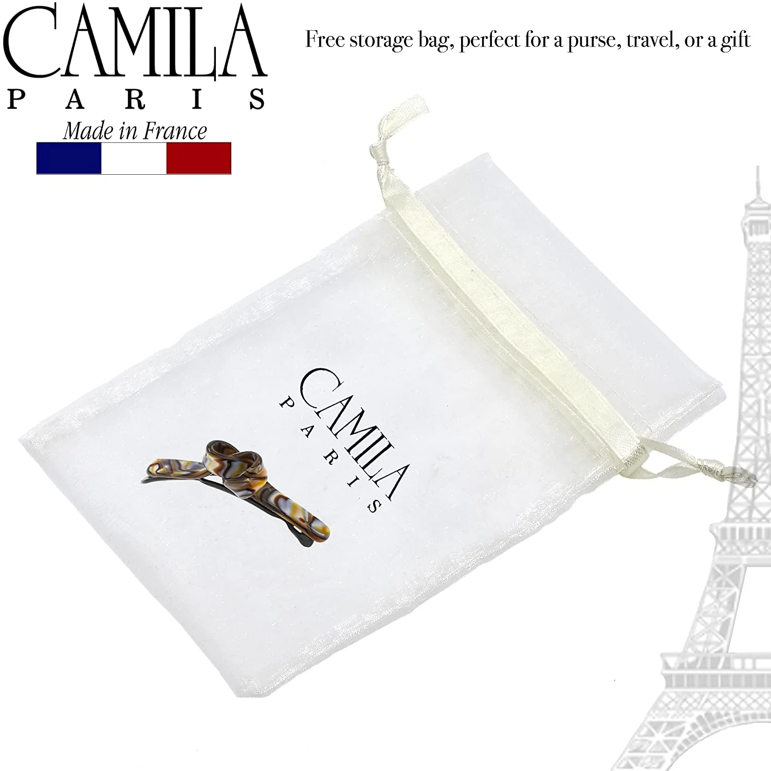 Camila Paris Handmade Knot Metal Free Barrette - Image 12