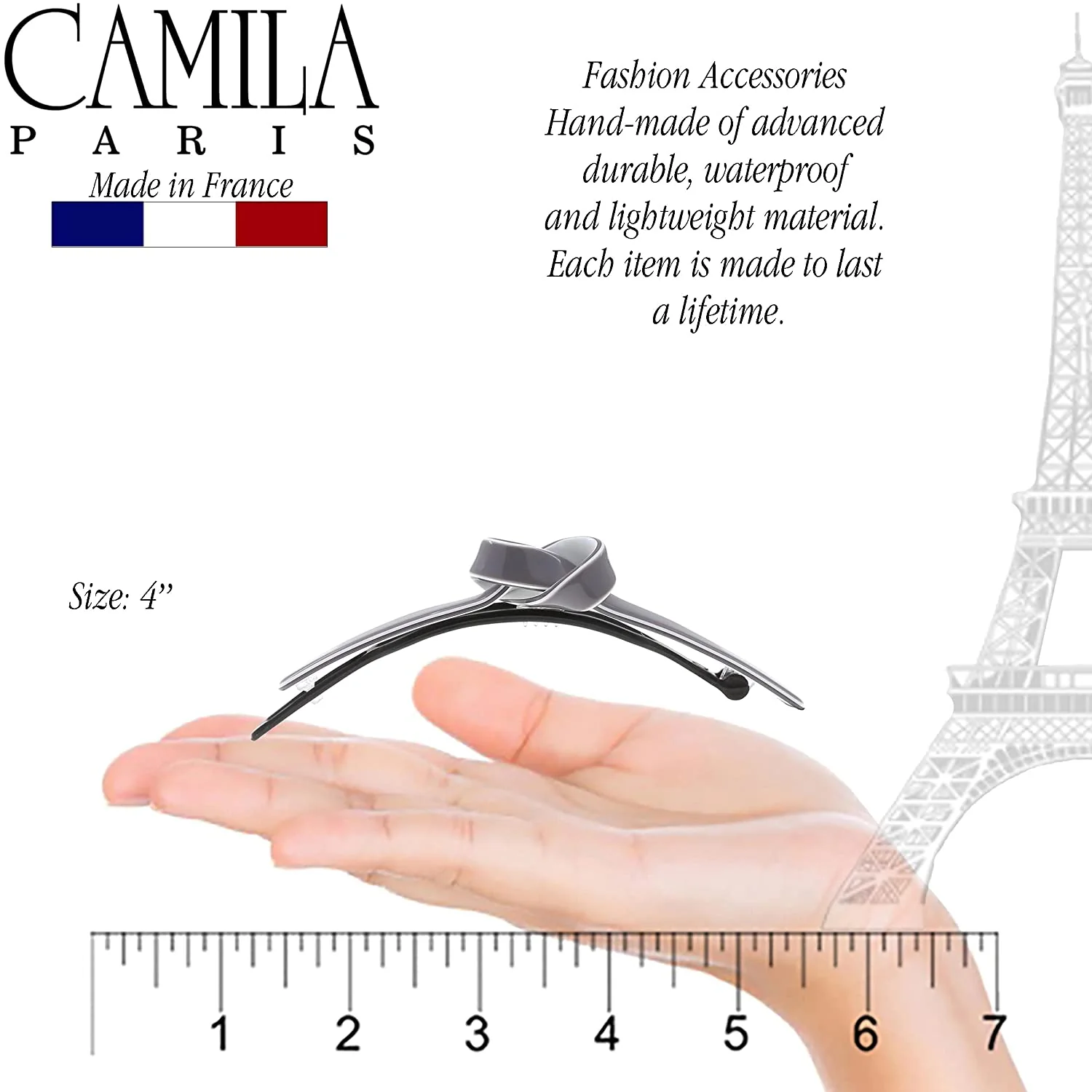 Camila Paris Handmade Knot Metal Free Barrette - Image 22
