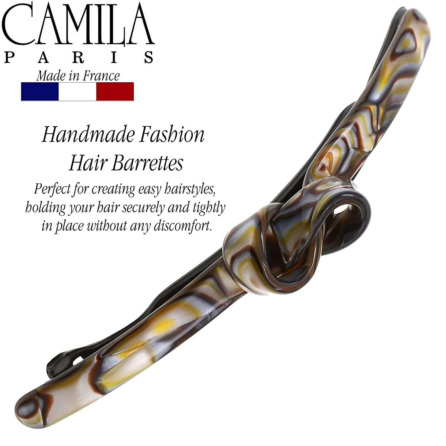 Camila Paris Handmade Knot Metal Free Barrette - Image 27