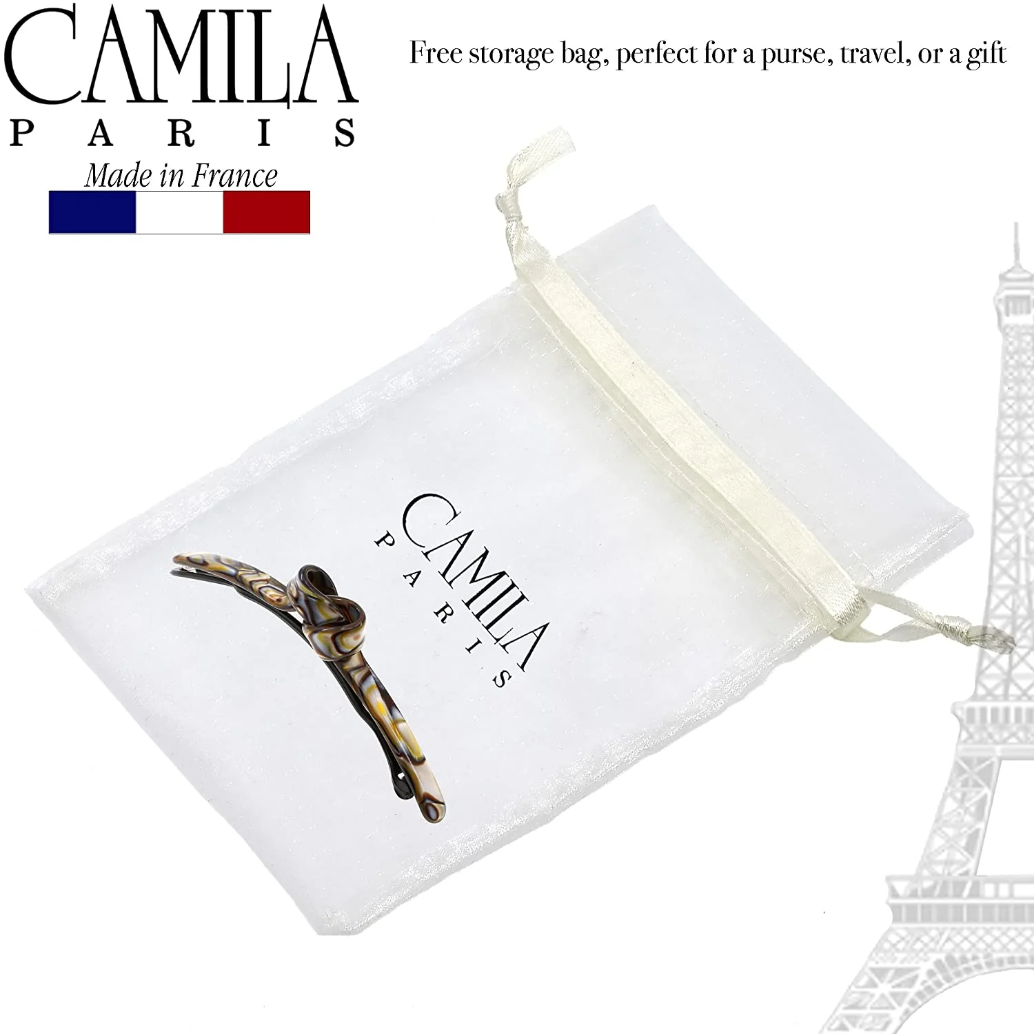 Camila Paris Handmade Knot Metal Free Barrette - Image 28