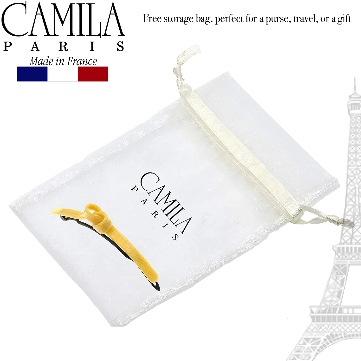 Camila Paris Handmade Knot Metal Free Barrette - Image 36