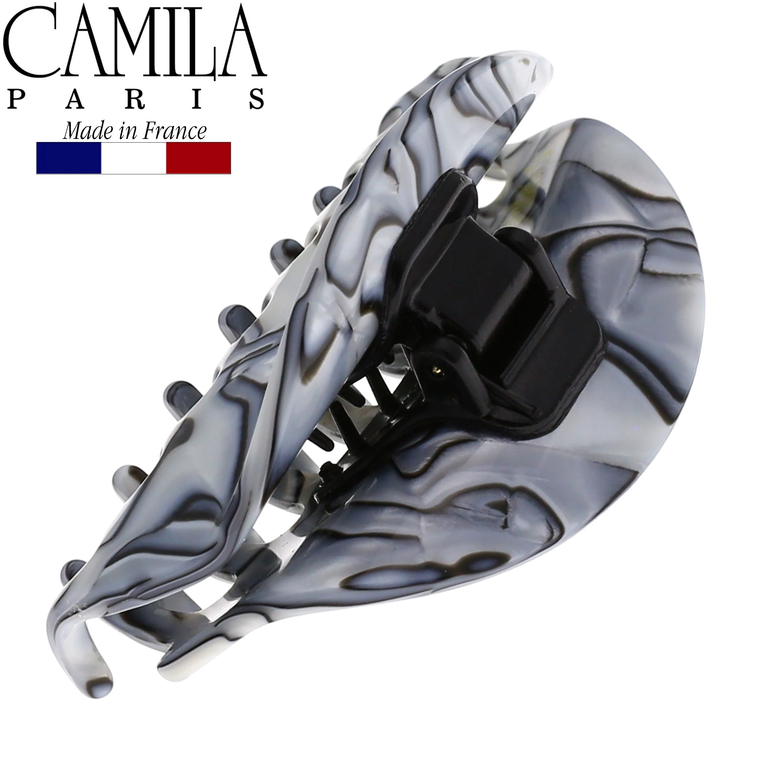 Camila Paris Handmade Luna Spring Covered Hair Clip - Image 21