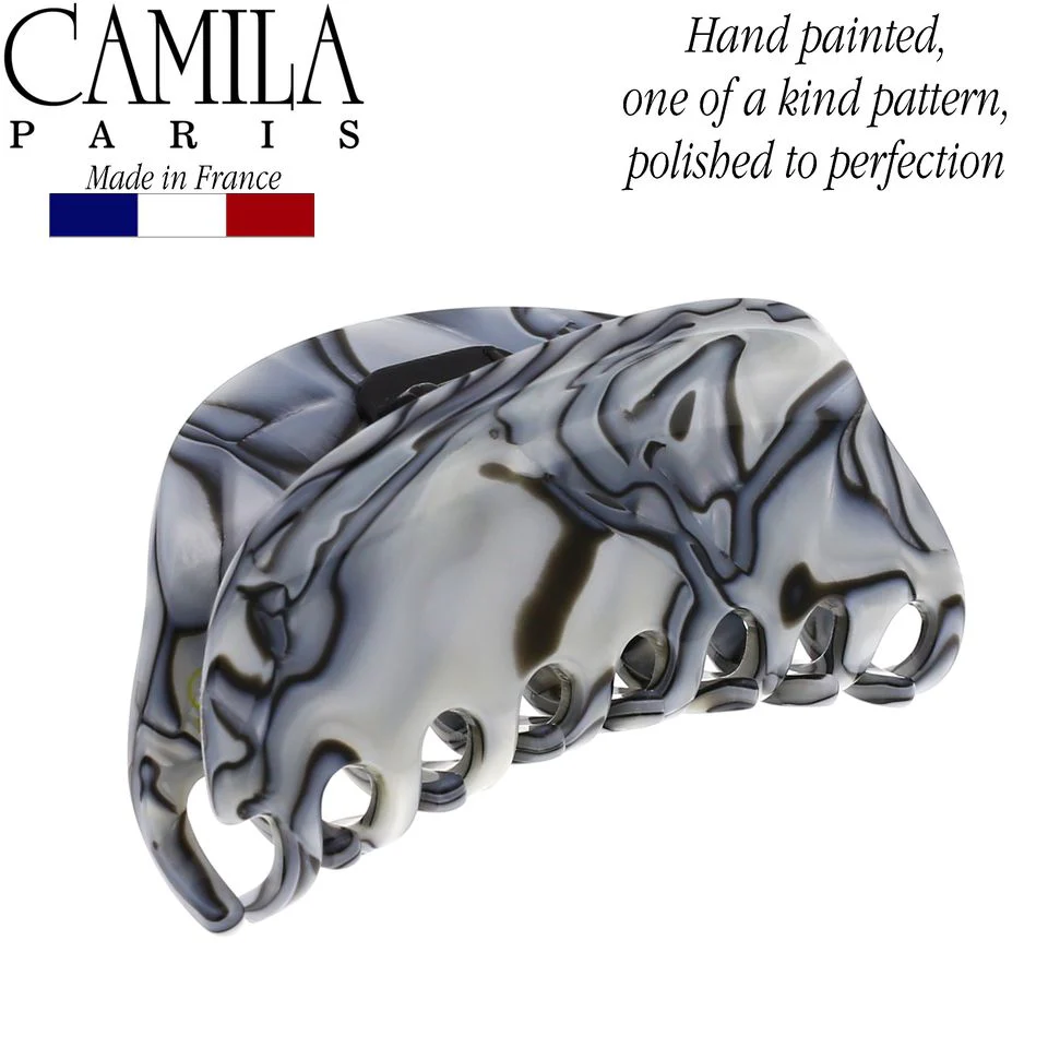 Camila Paris Handmade Luna Spring Covered Hair Clip - Image 22