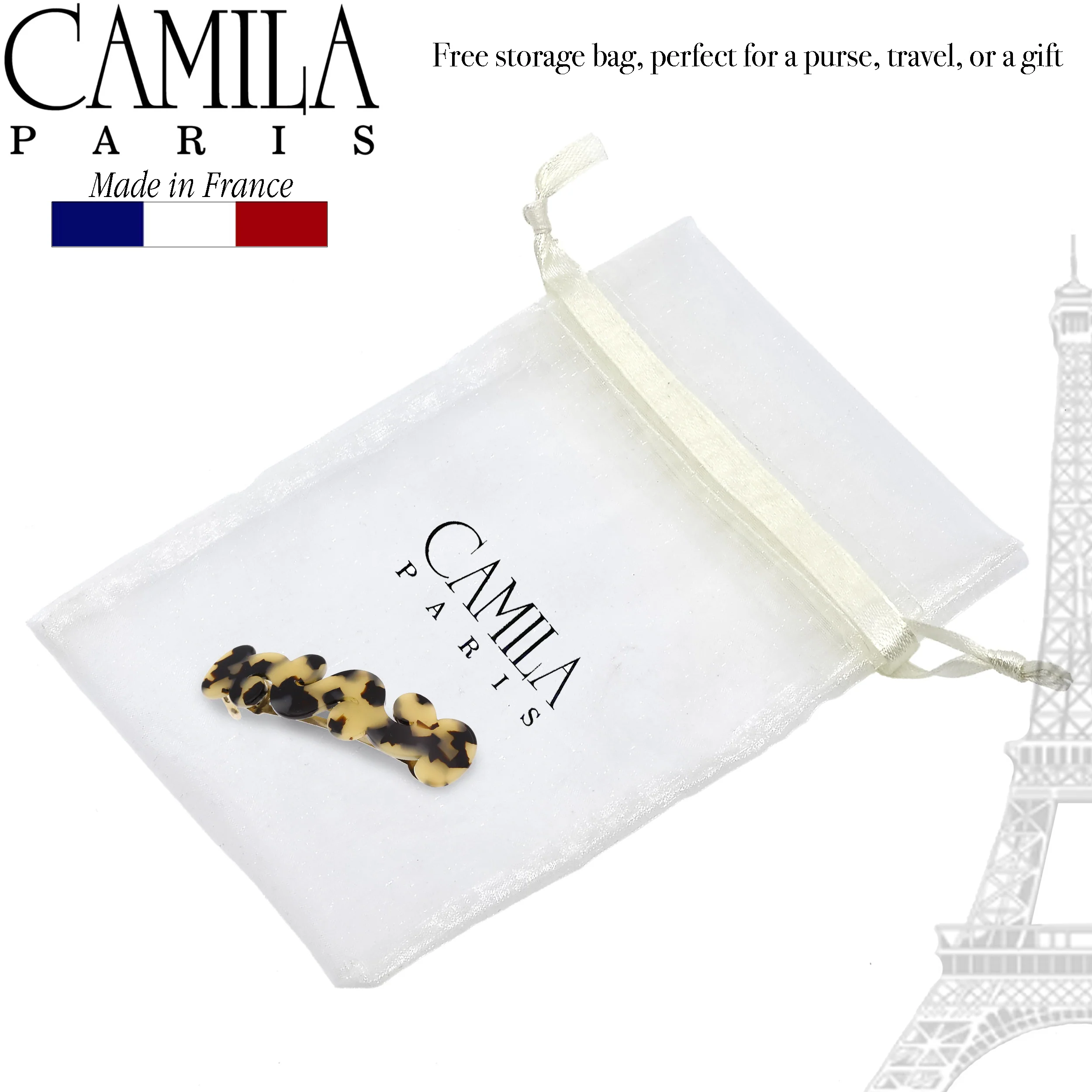 Camila Paris Handmade Swirls Barrette - Image 21