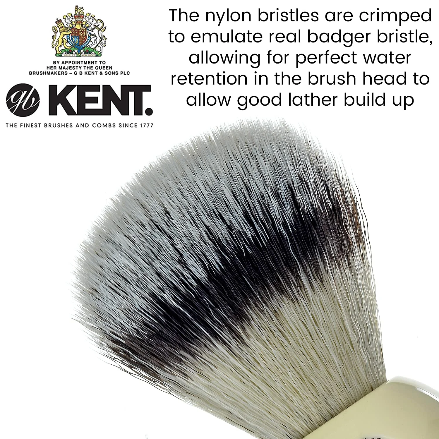 Kent Infinity Silvertex Shaving Brush - Image 3