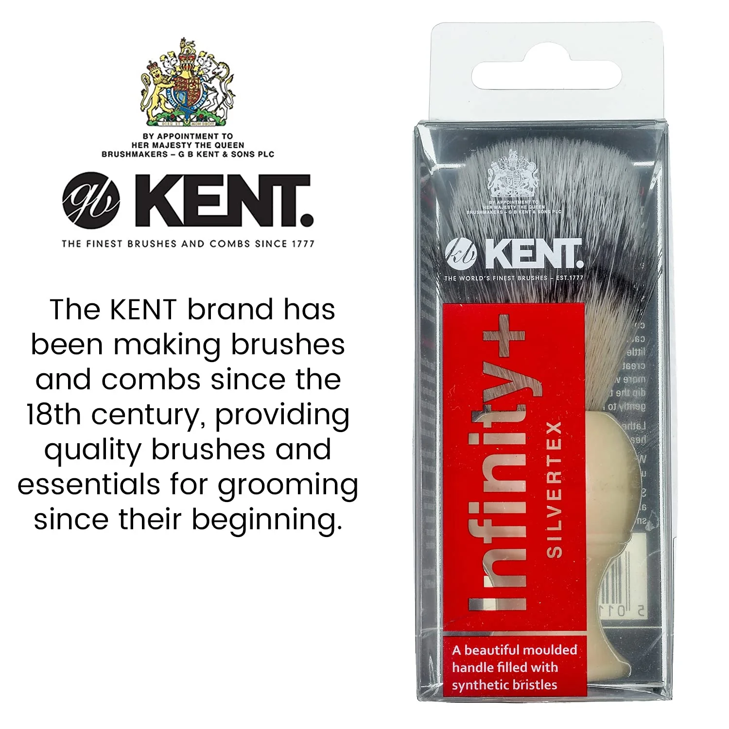 Kent Infinity Silvertex Shaving Brush - Image 5