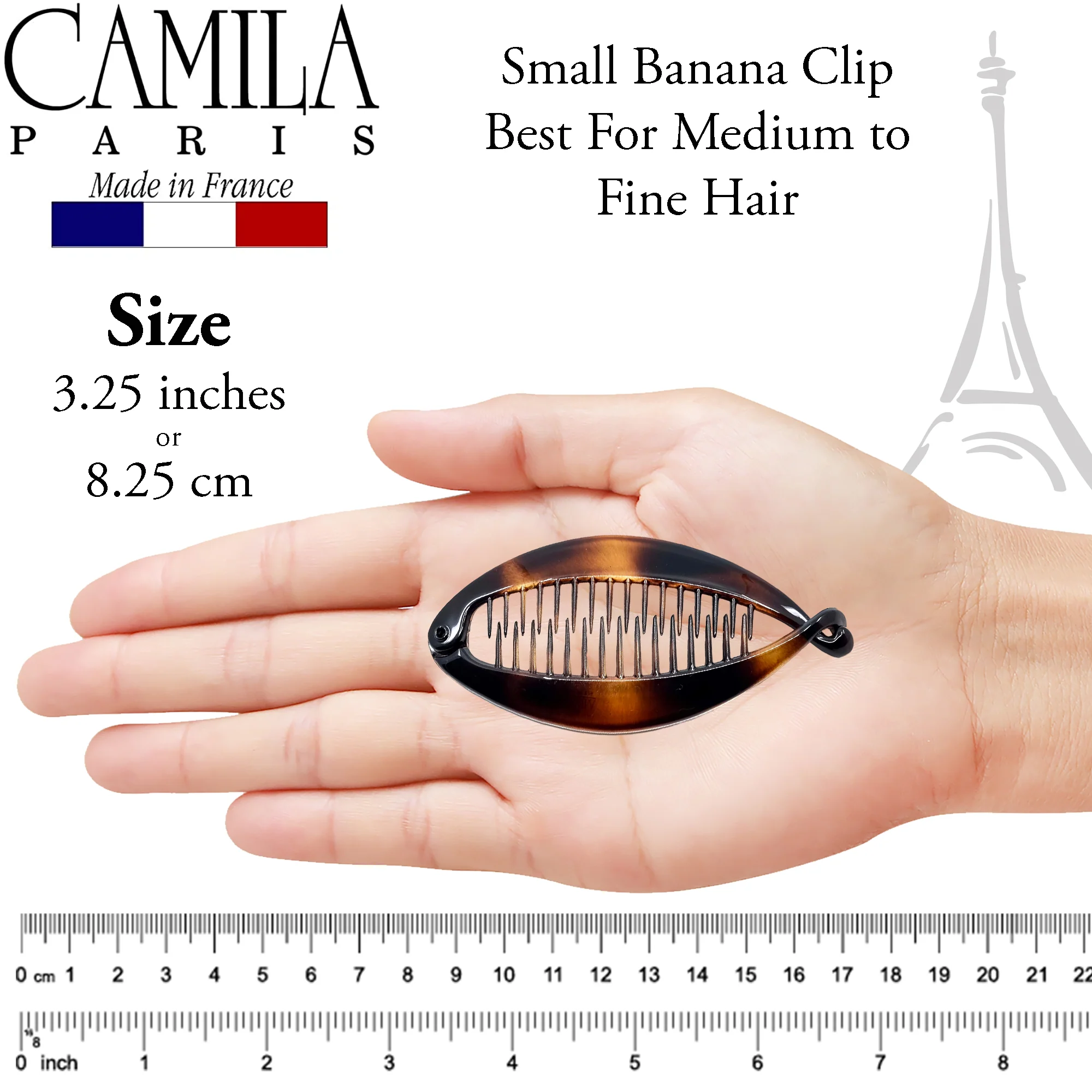 Camila Paris Hair Banana Clips Interlocking Ponytail - Image 100