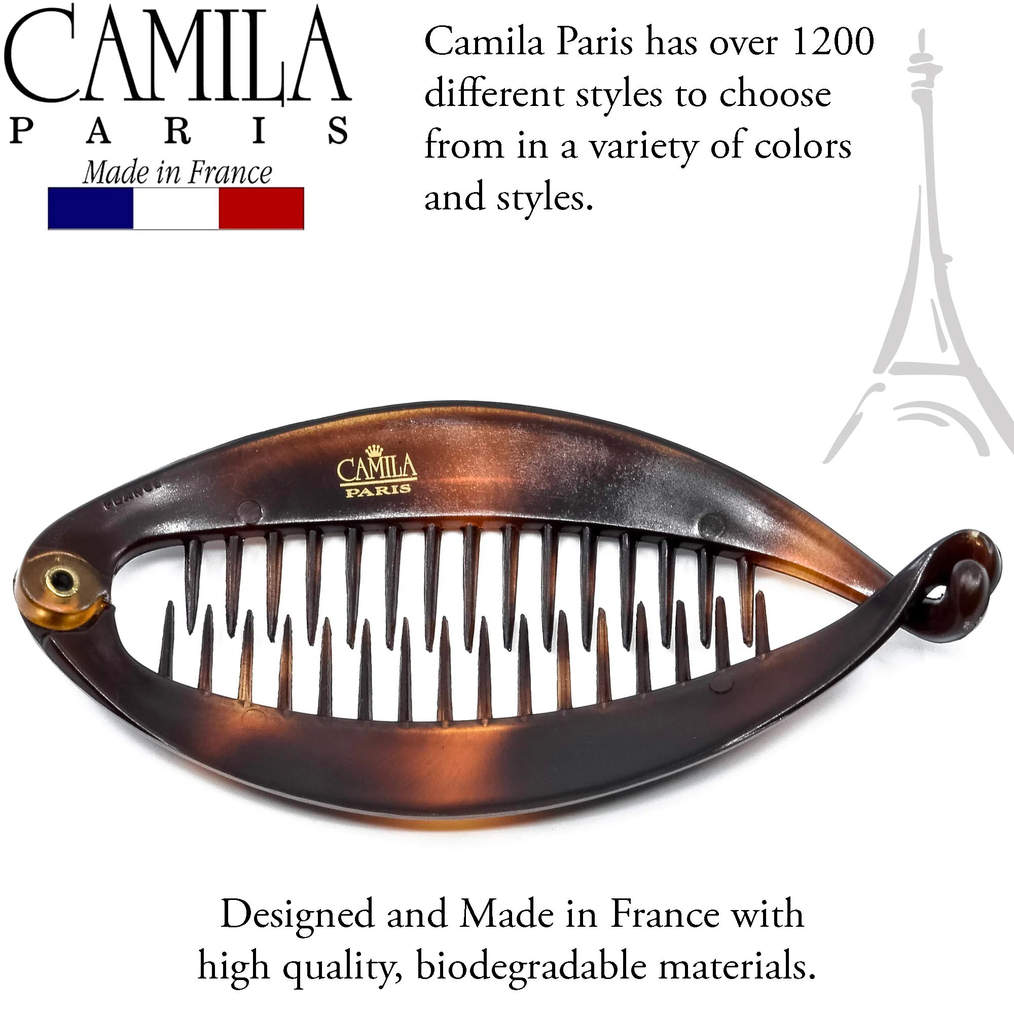 Camila Paris Hair Banana Clips Interlocking Ponytail - Image 102