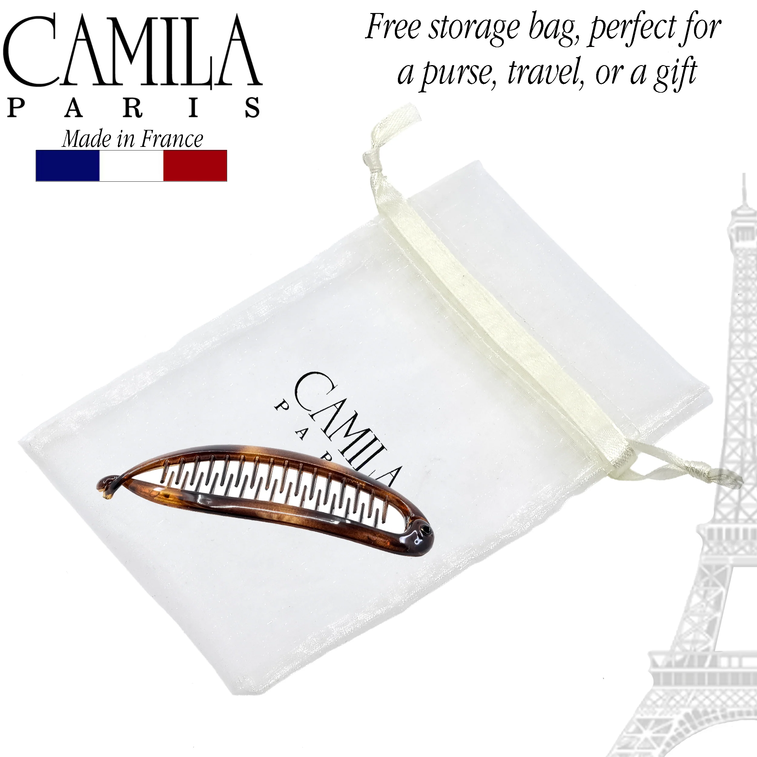 Camila Paris Hair Banana Clips Interlocking Ponytail - Image 33