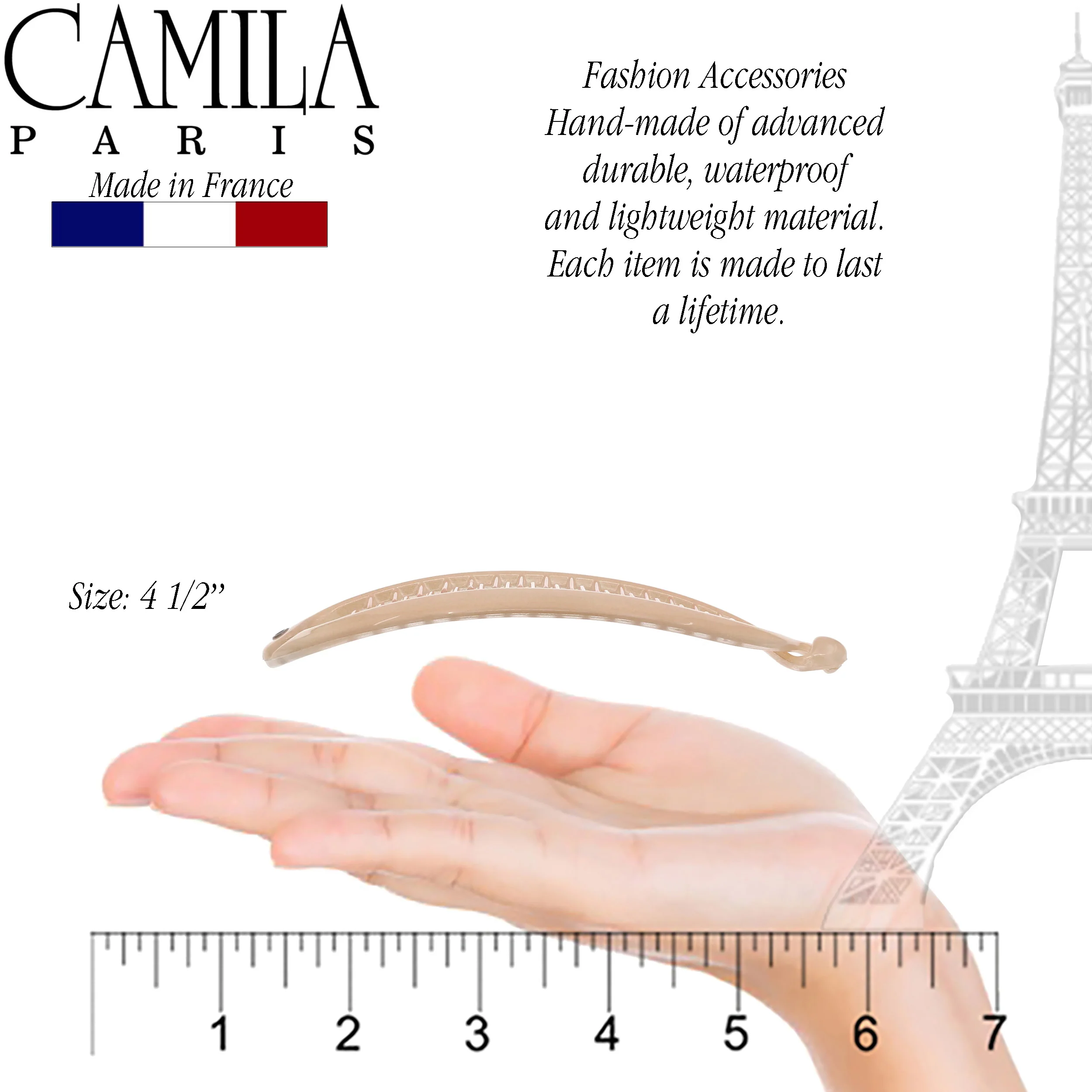 Camila Paris Hair Banana Clips Interlocking Ponytail - Image 35