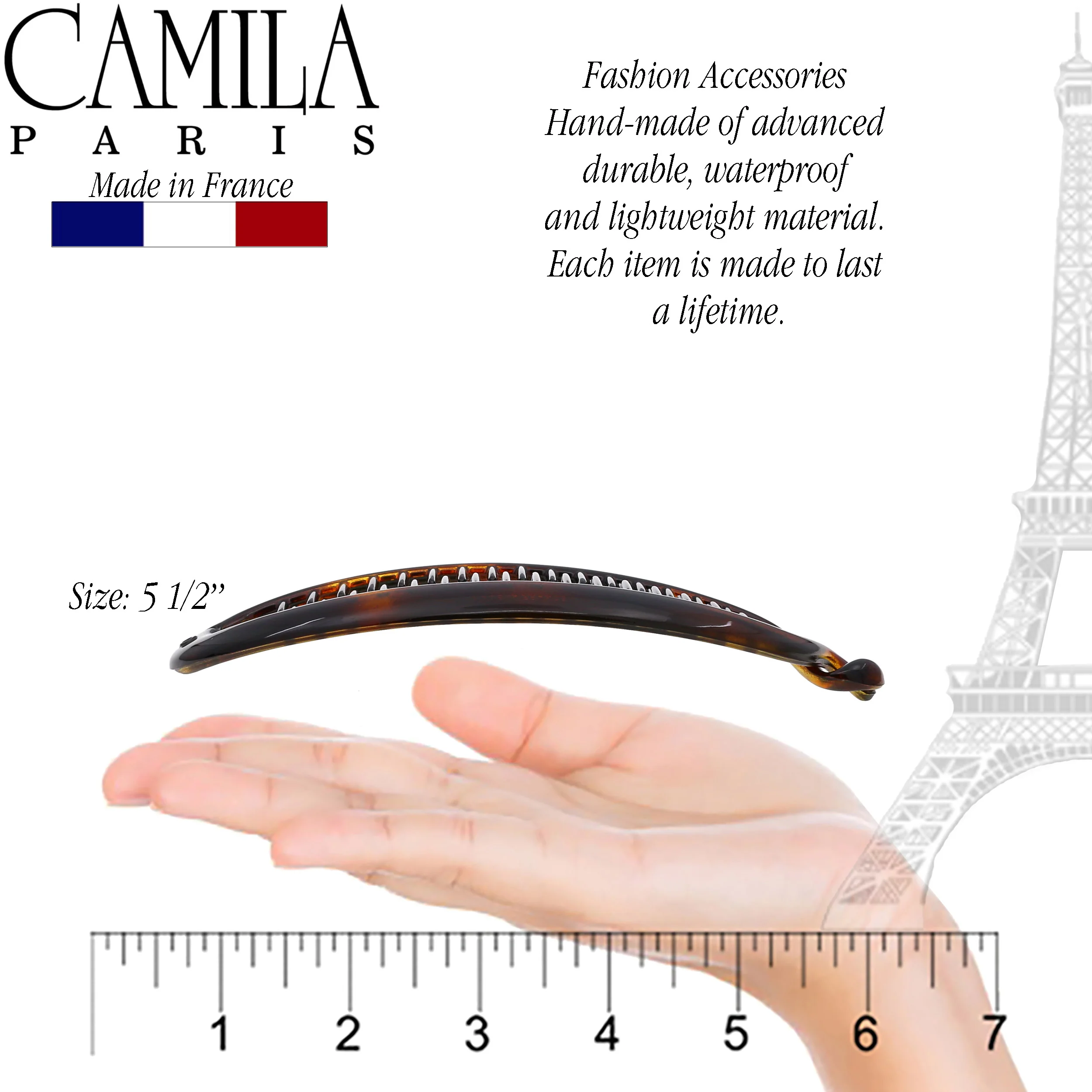 Camila Paris Hair Banana Clips Interlocking Ponytail - Image 4