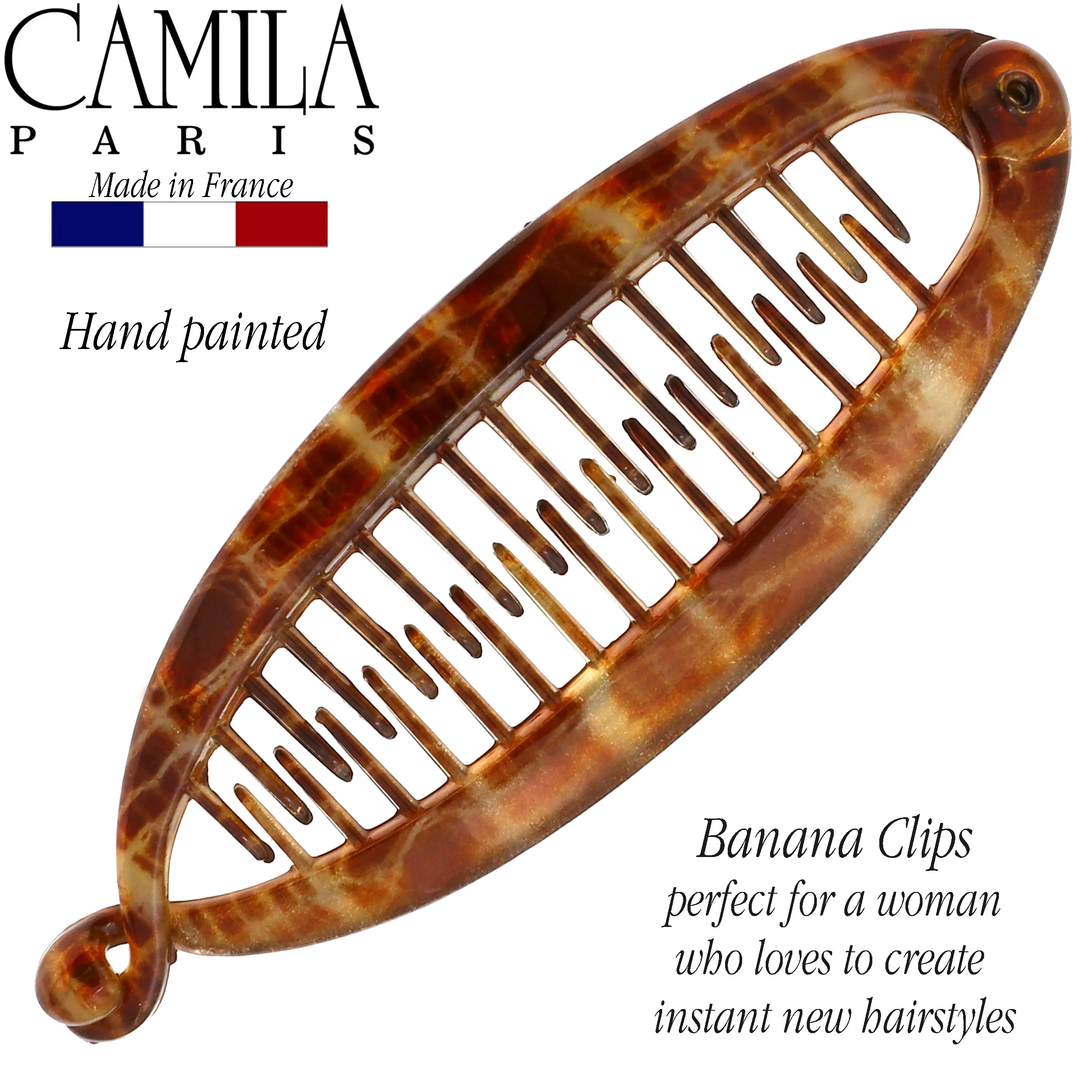 Camila Paris Hair Banana Clips Interlocking Ponytail - Image 40