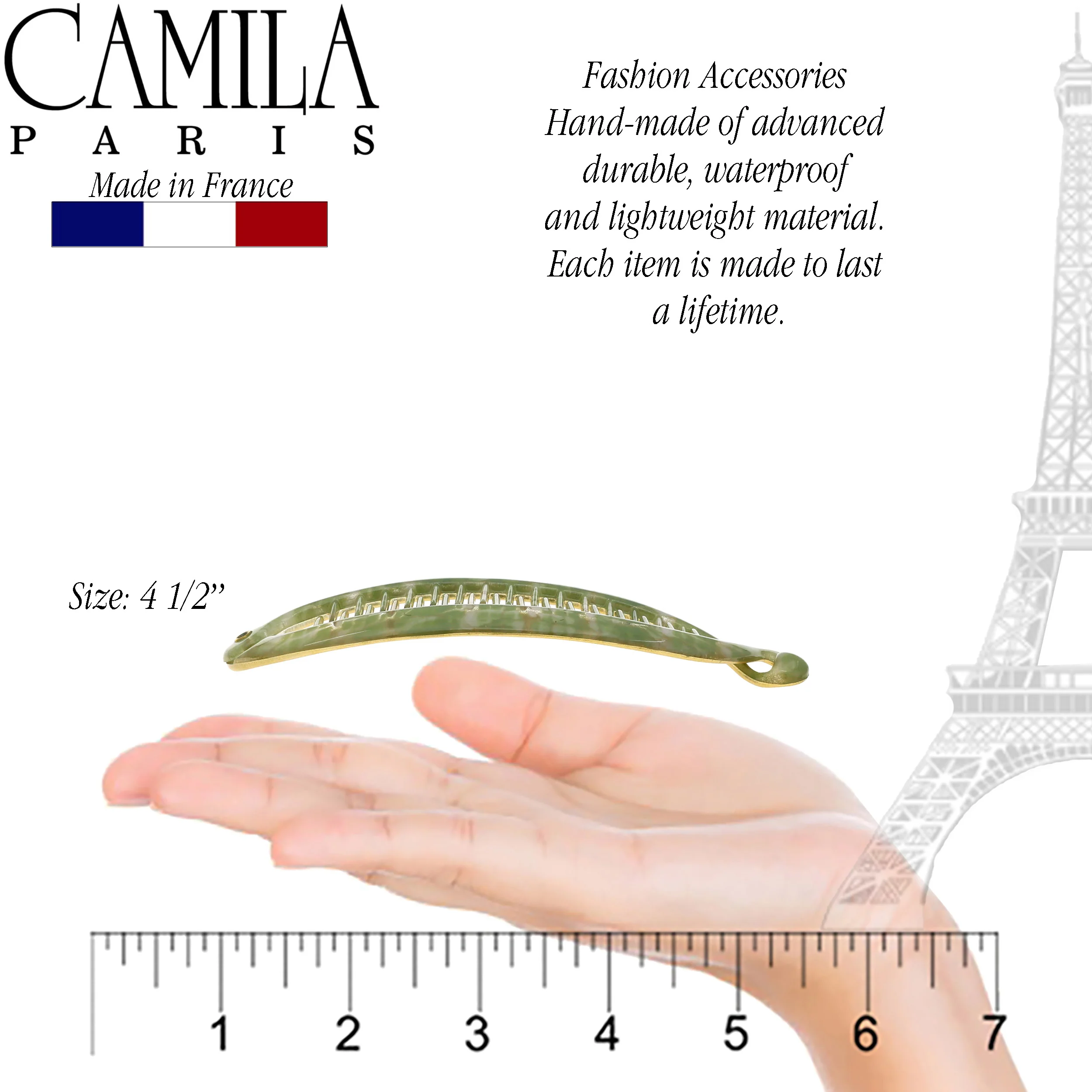 Camila Paris Hair Banana Clips Interlocking Ponytail - Image 47