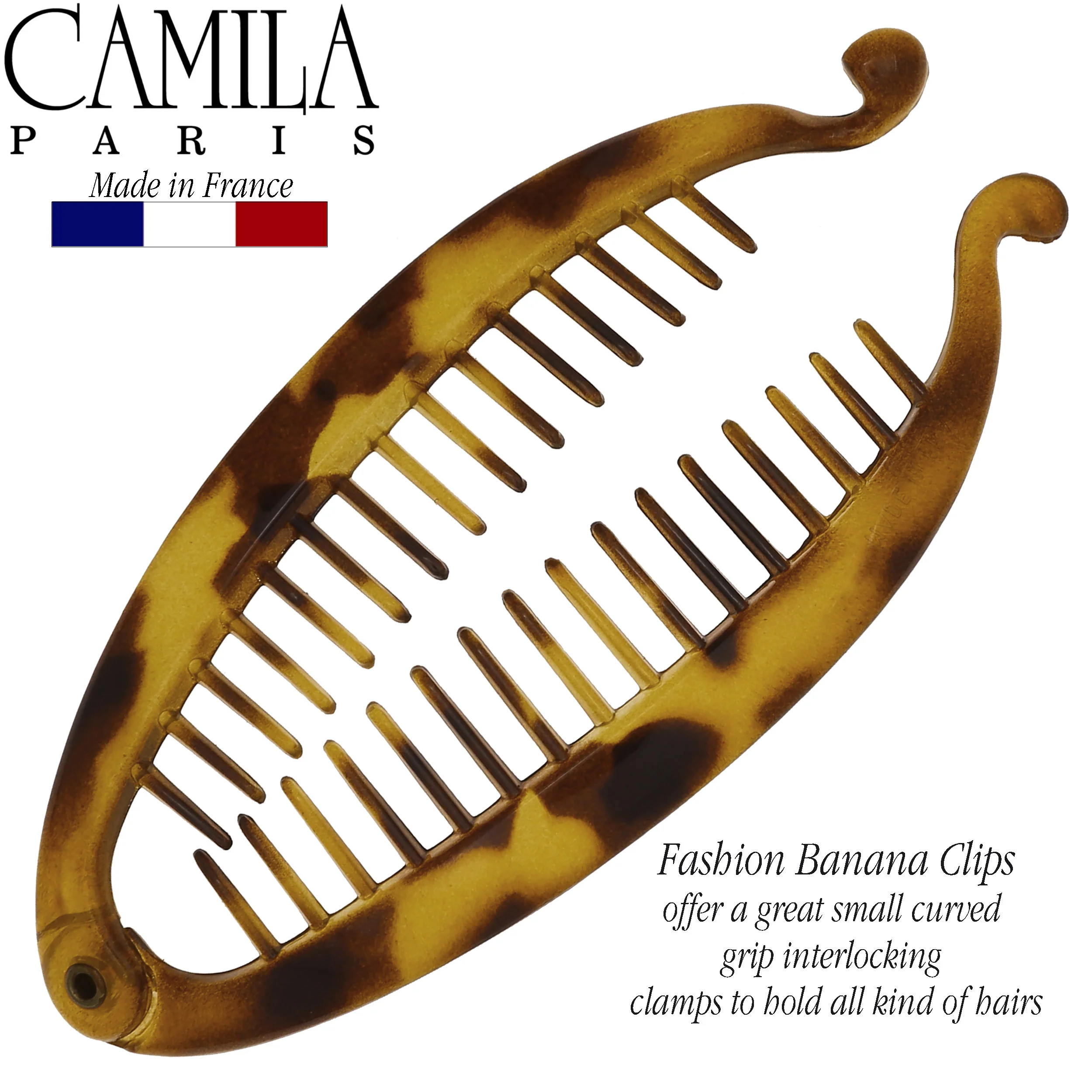 Camila Paris Hair Banana Clips Interlocking Ponytail - Image 52