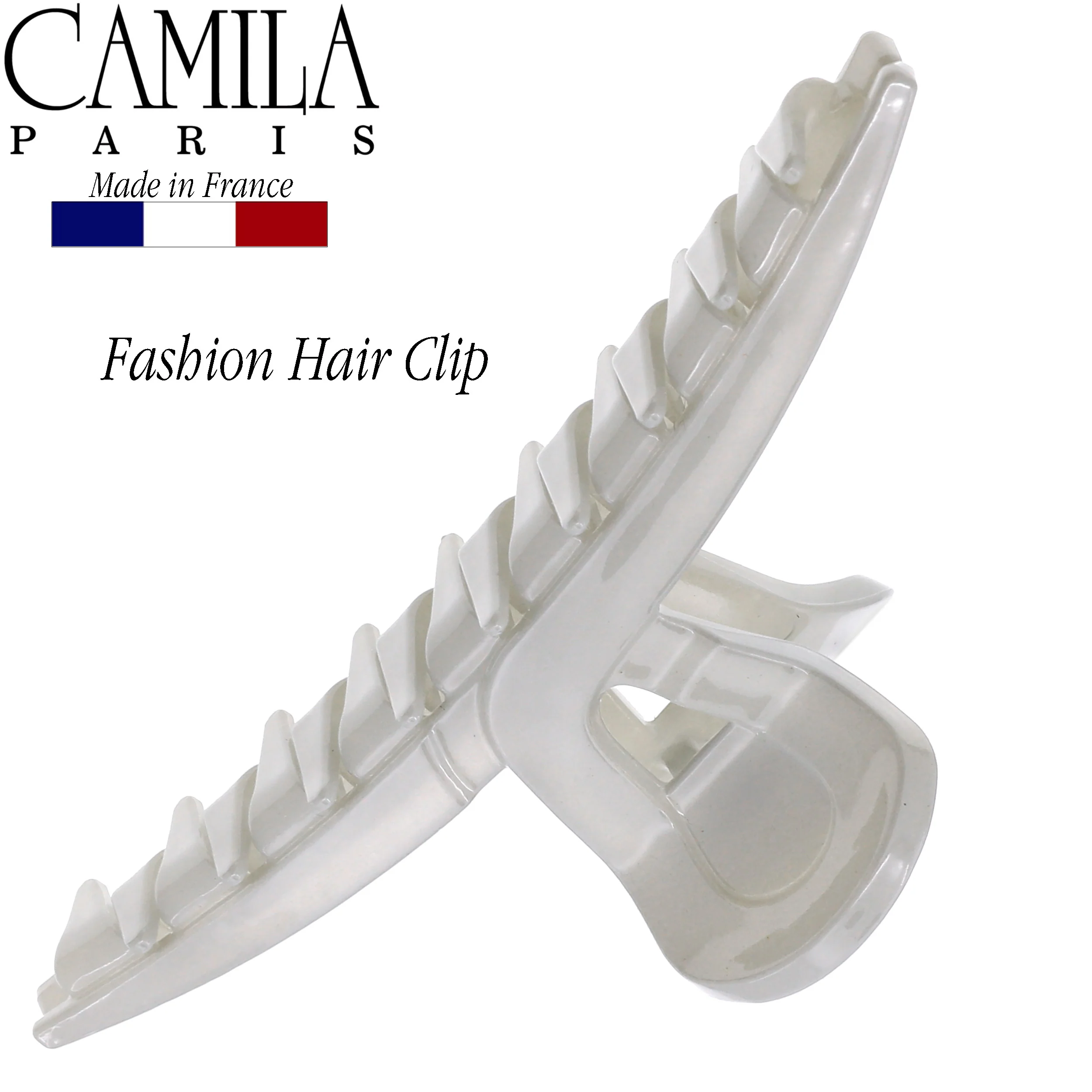 Camila Paris Joan Narrow Covered Spring Hair Clip - Image 31