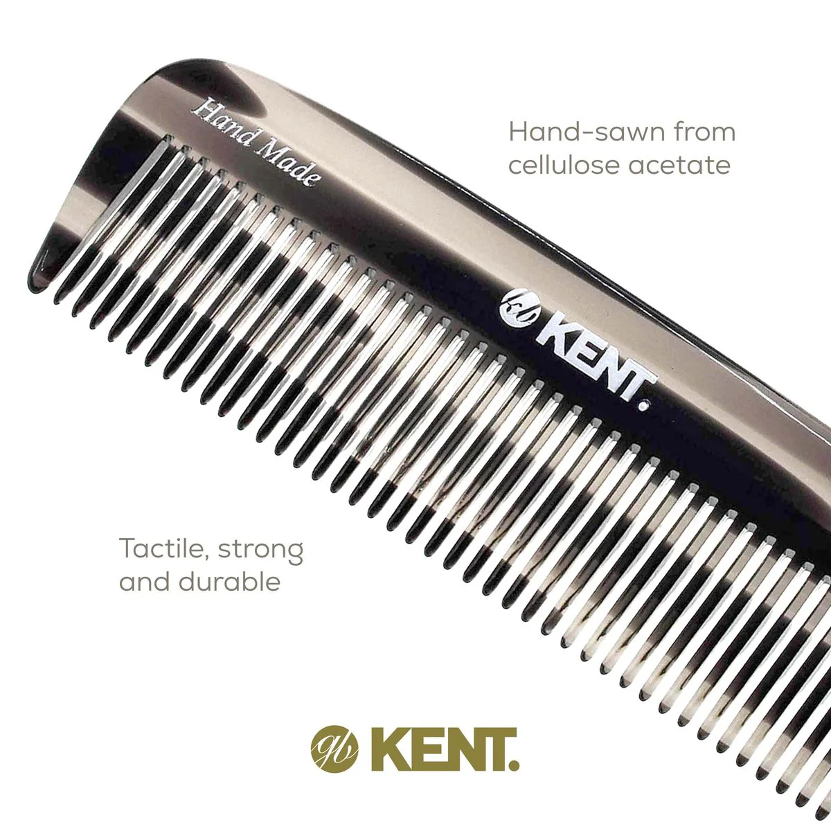 Kent 12T Wide Tooth Handmade Beard Comb - Image 23