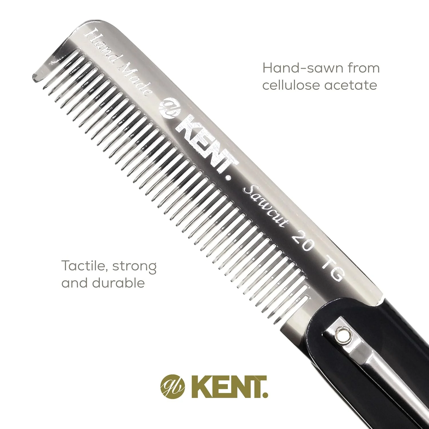 Kent 20T Fine Tooth Folding Pocket Comb - Image 23