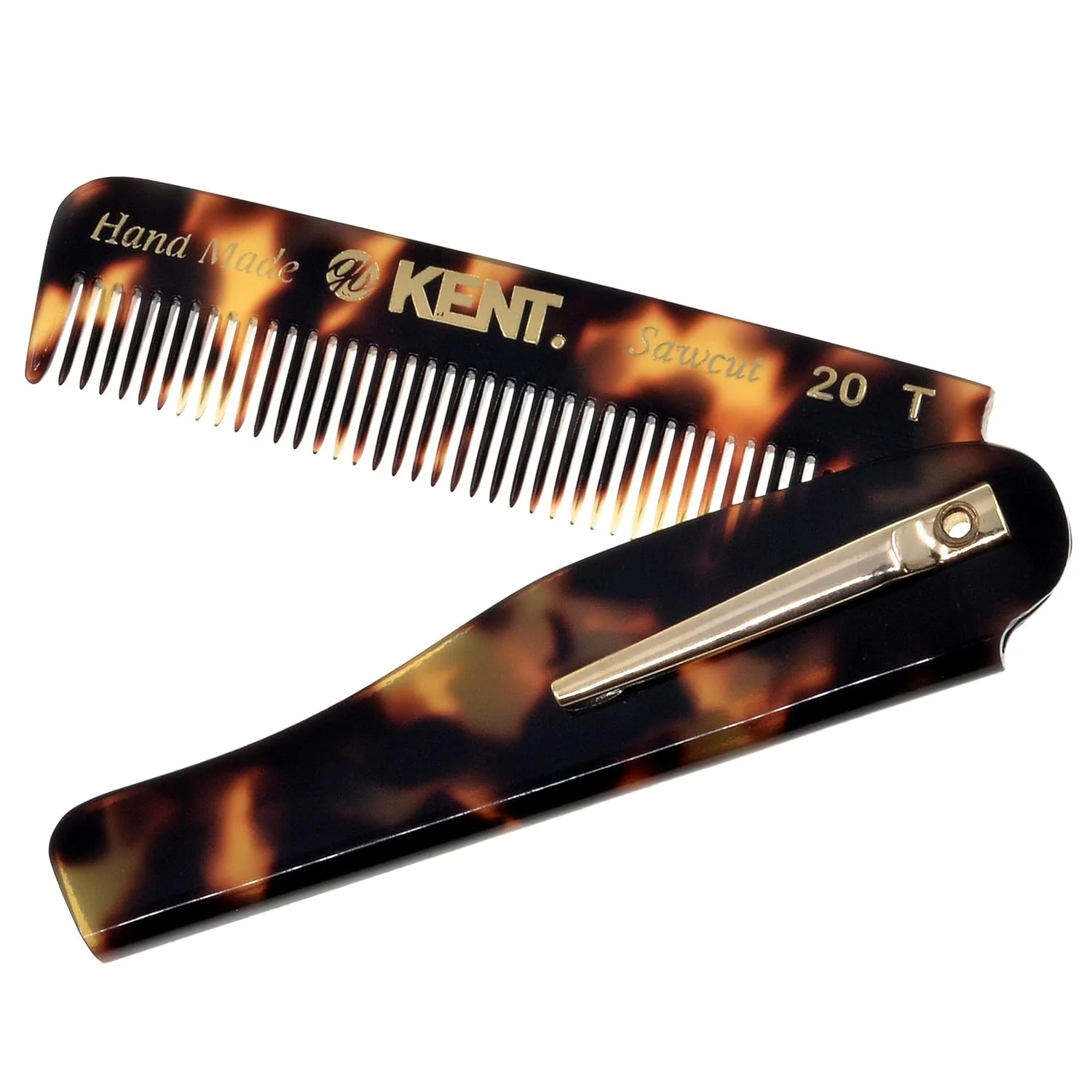 Kent 20T Fine Tooth Folding Pocket Comb - Image 7