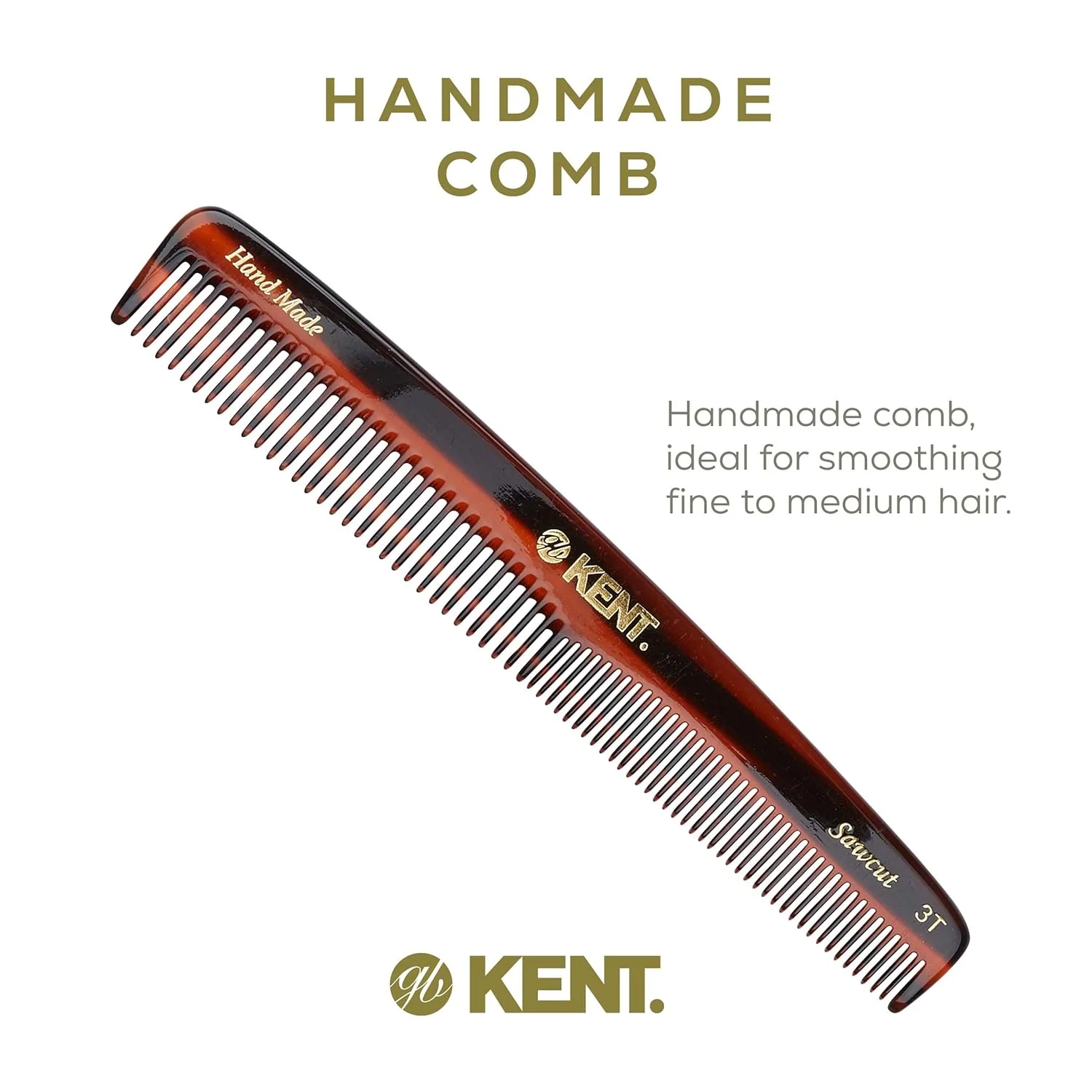 Kent 3T Mixed Tooth Dressing Comb - Image 3