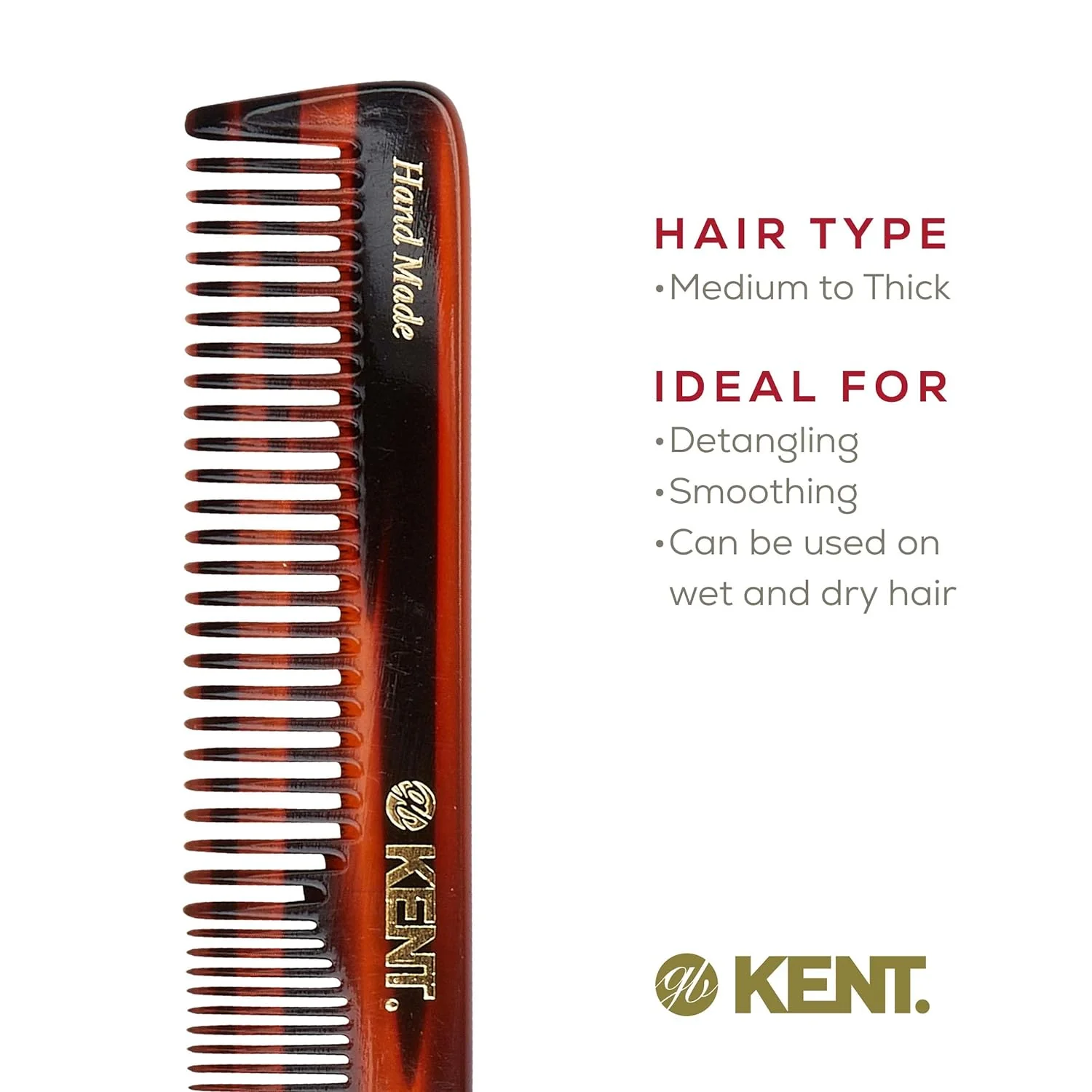 Kent 5T Mixed Tooth Comb - Image 6