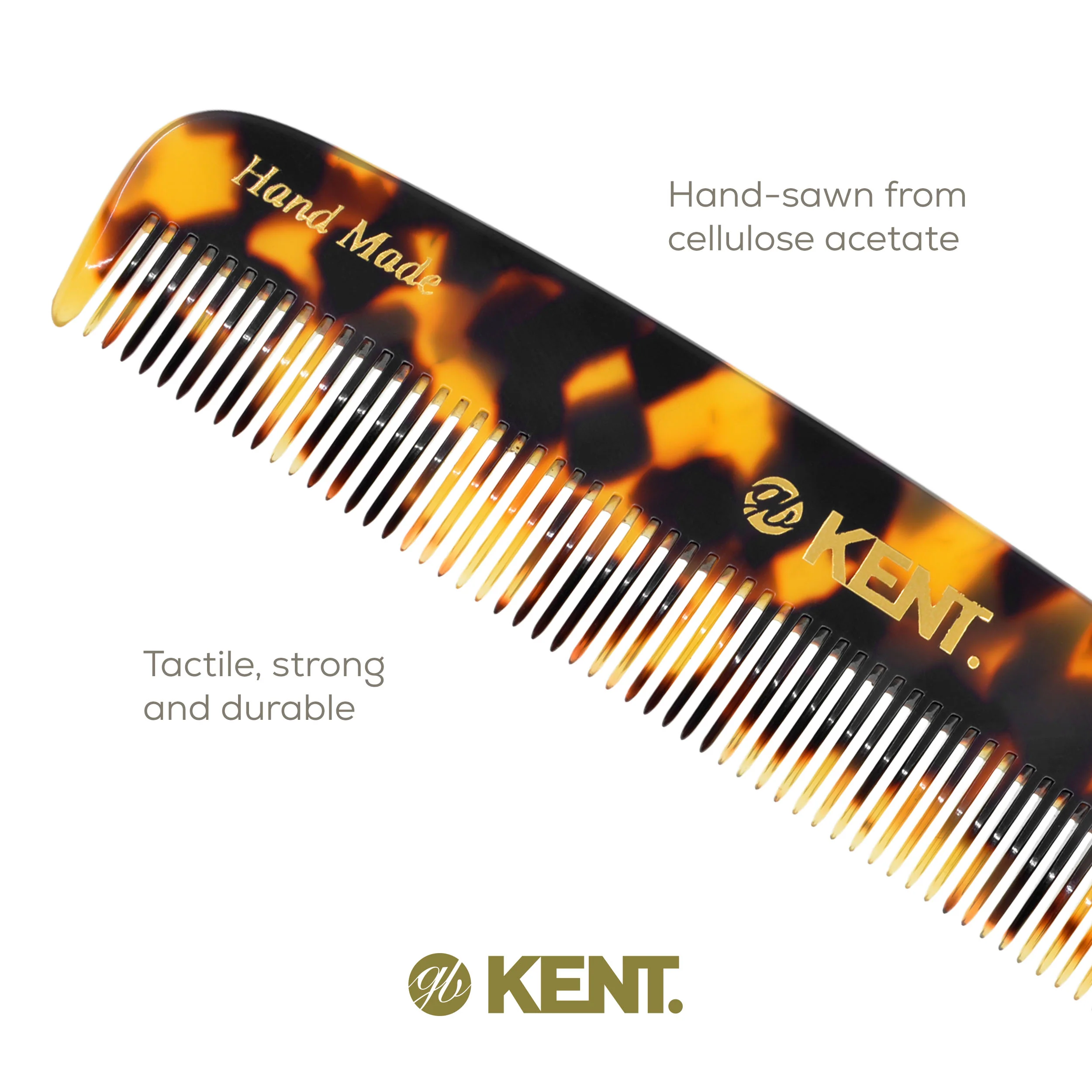Kent 7T Fine Tooth Pocket Comb - Image 5