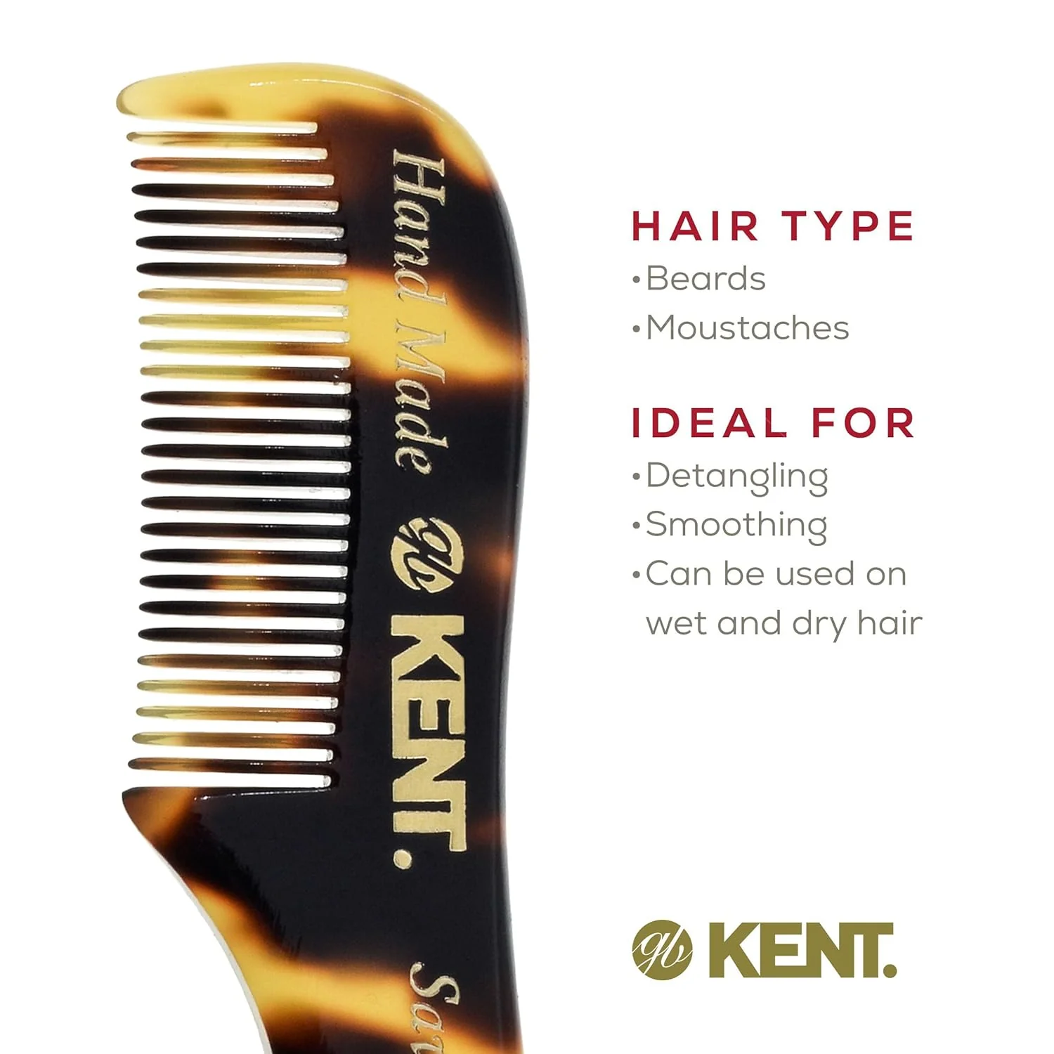 Kent 81T Fine Tooth Pocket Comb - Image 12