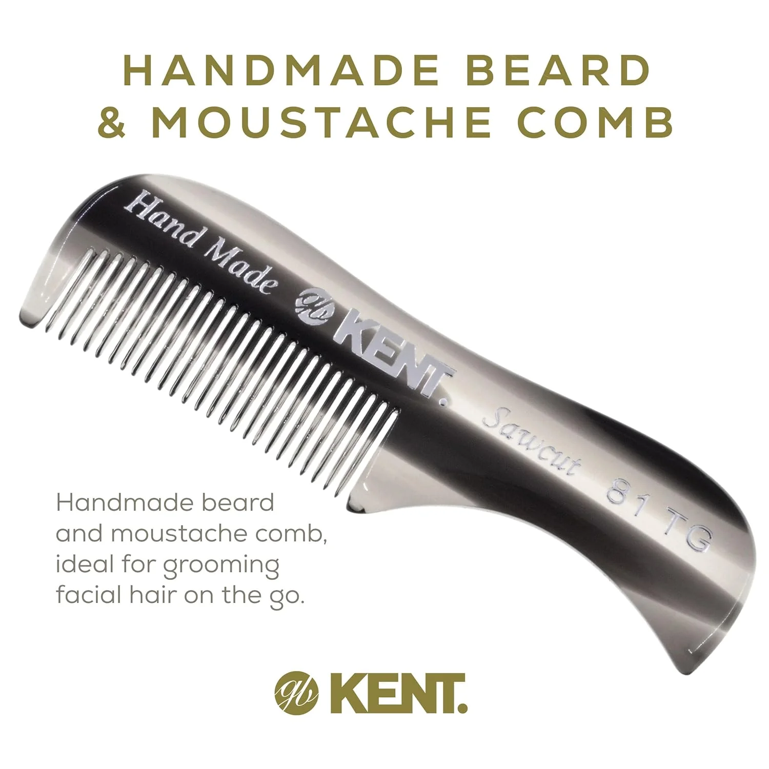 Kent 81T Fine Tooth Pocket Comb - Image 15