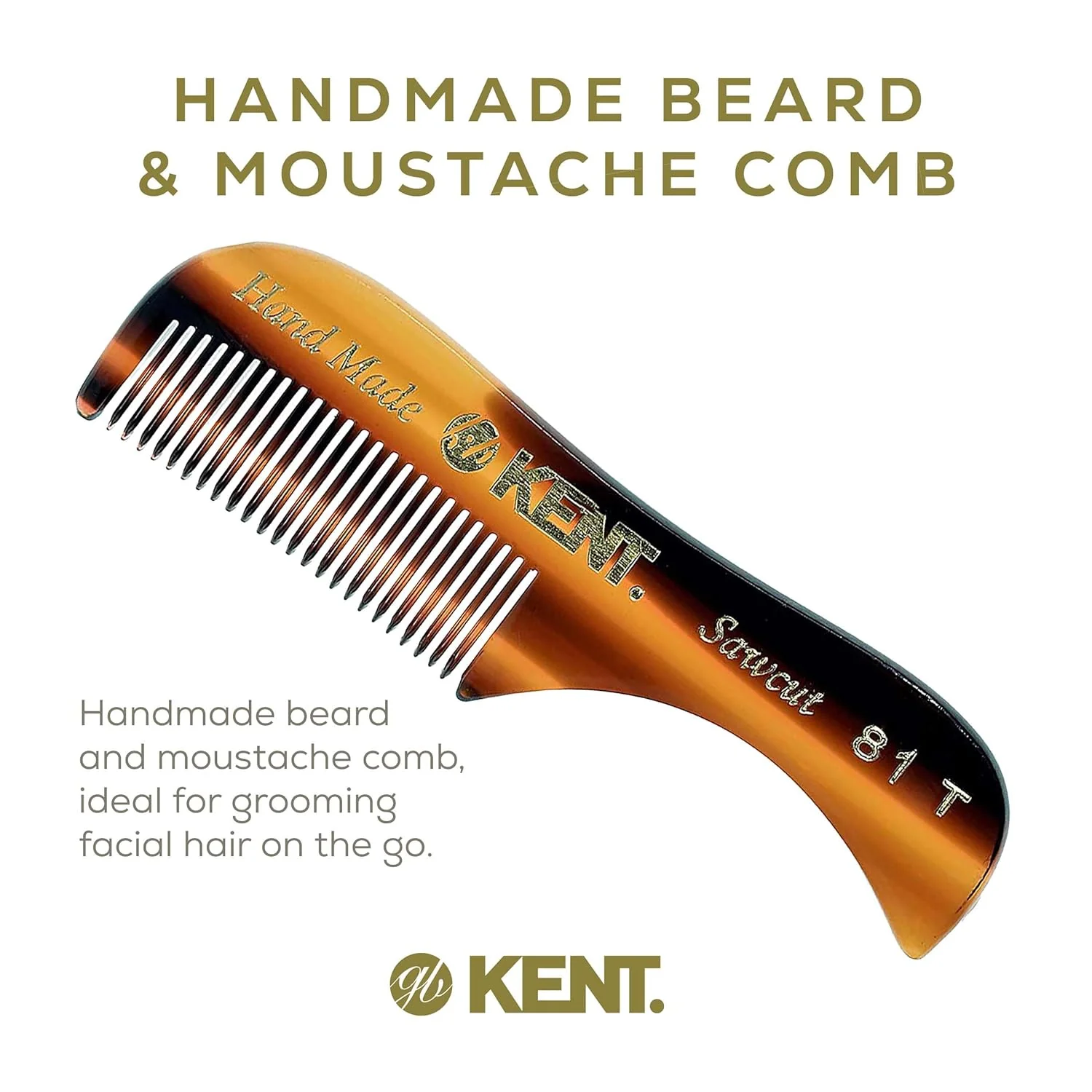 Kent 81T Fine Tooth Pocket Comb - Image 21