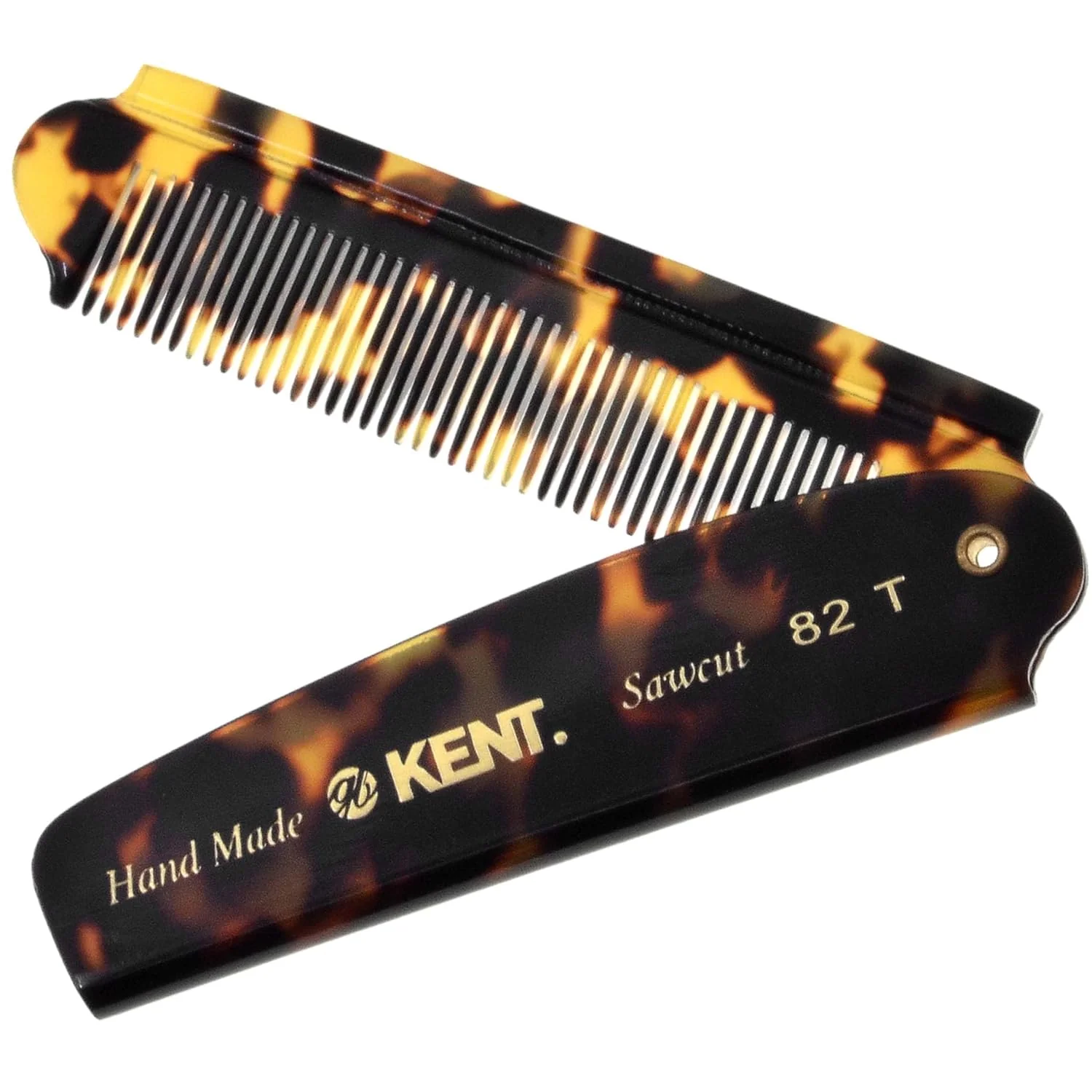 Kent 82T Fine Folding Pocket Comb - Image 12