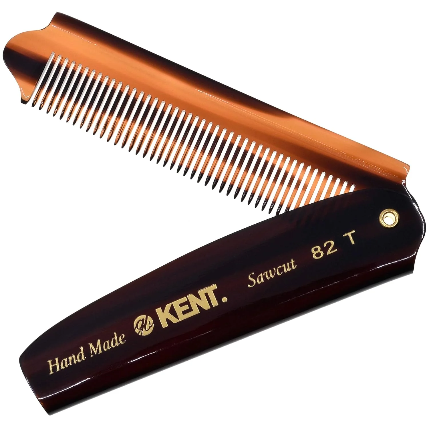 Kent 82T Fine Folding Pocket Comb - Image 18