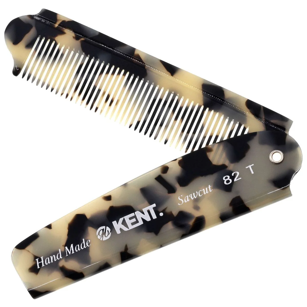 Kent 82T Fine Folding Pocket Comb - Image 6