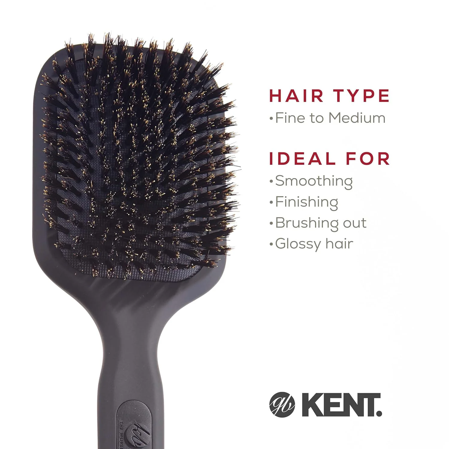 Kent AH13G AirHedz Pro Bristle Paddle - Image 6
