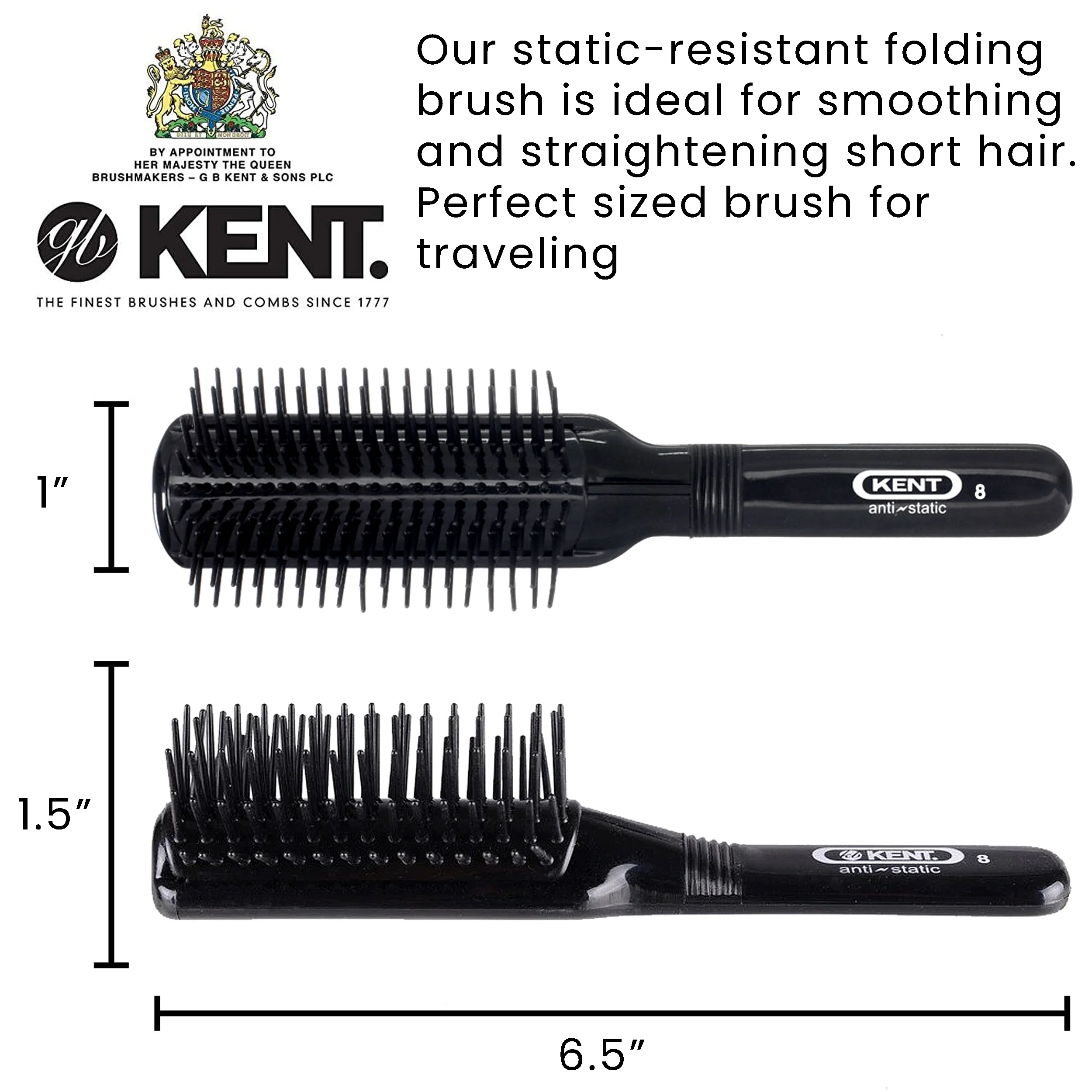 Kent AS9 Travel Brush - Image 8