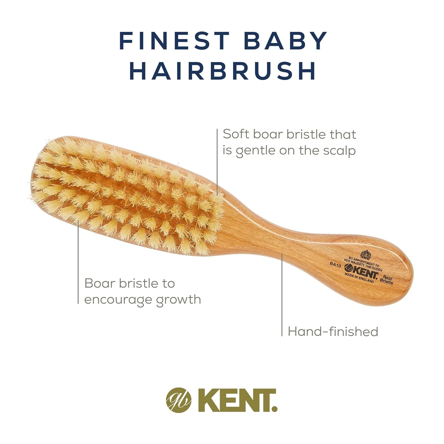 Kent BA10 Baby Toddler Brush - Image 4