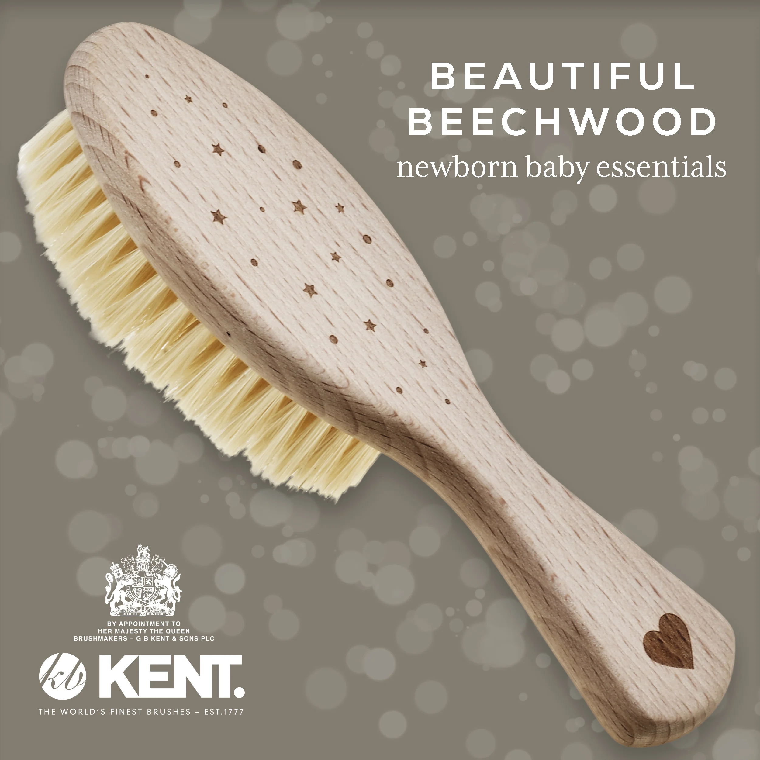 Kent BA29 Baby Beechwood Brush - Image 4