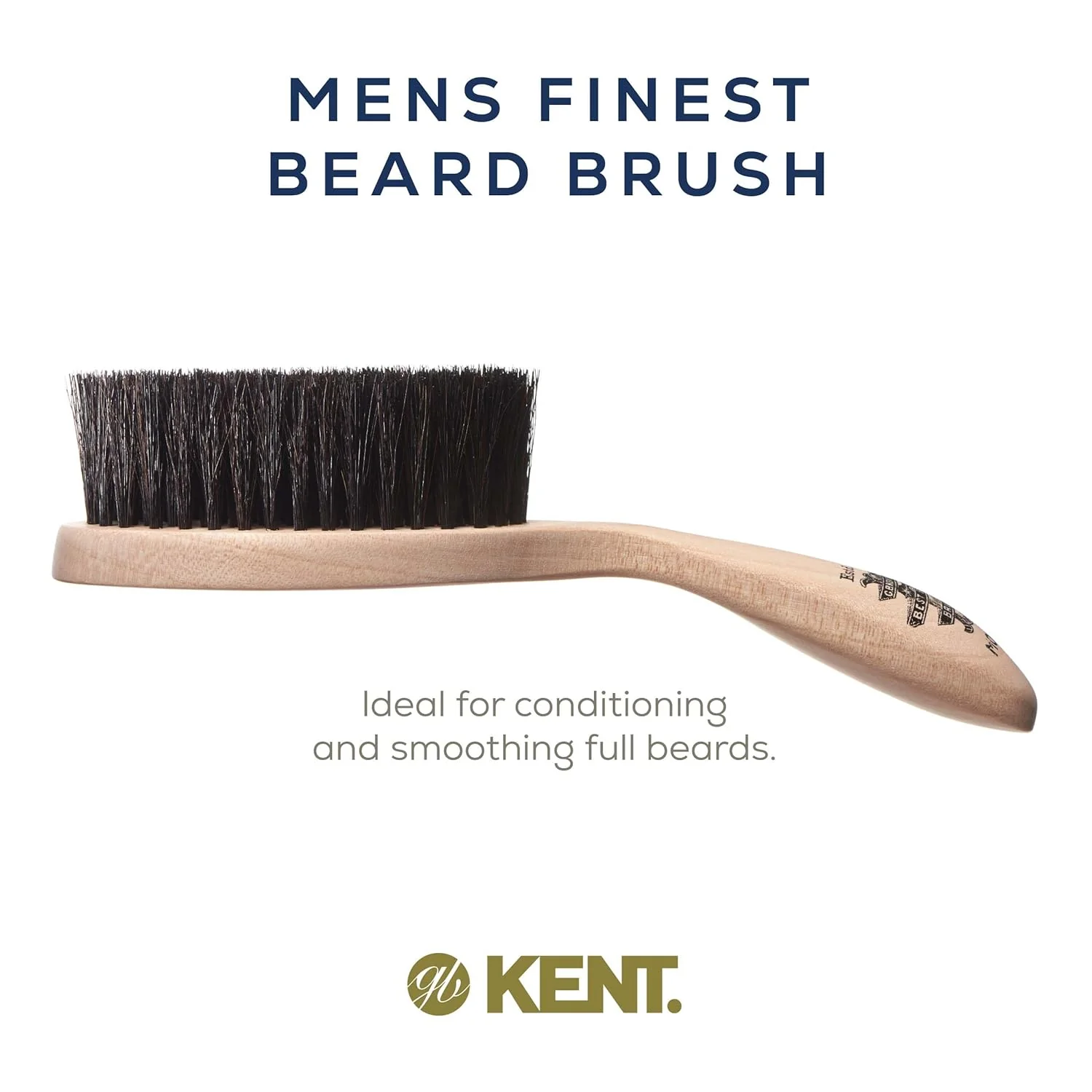 Kent BRD5 Monster Mens Beard and Mustache Brush - Image 3