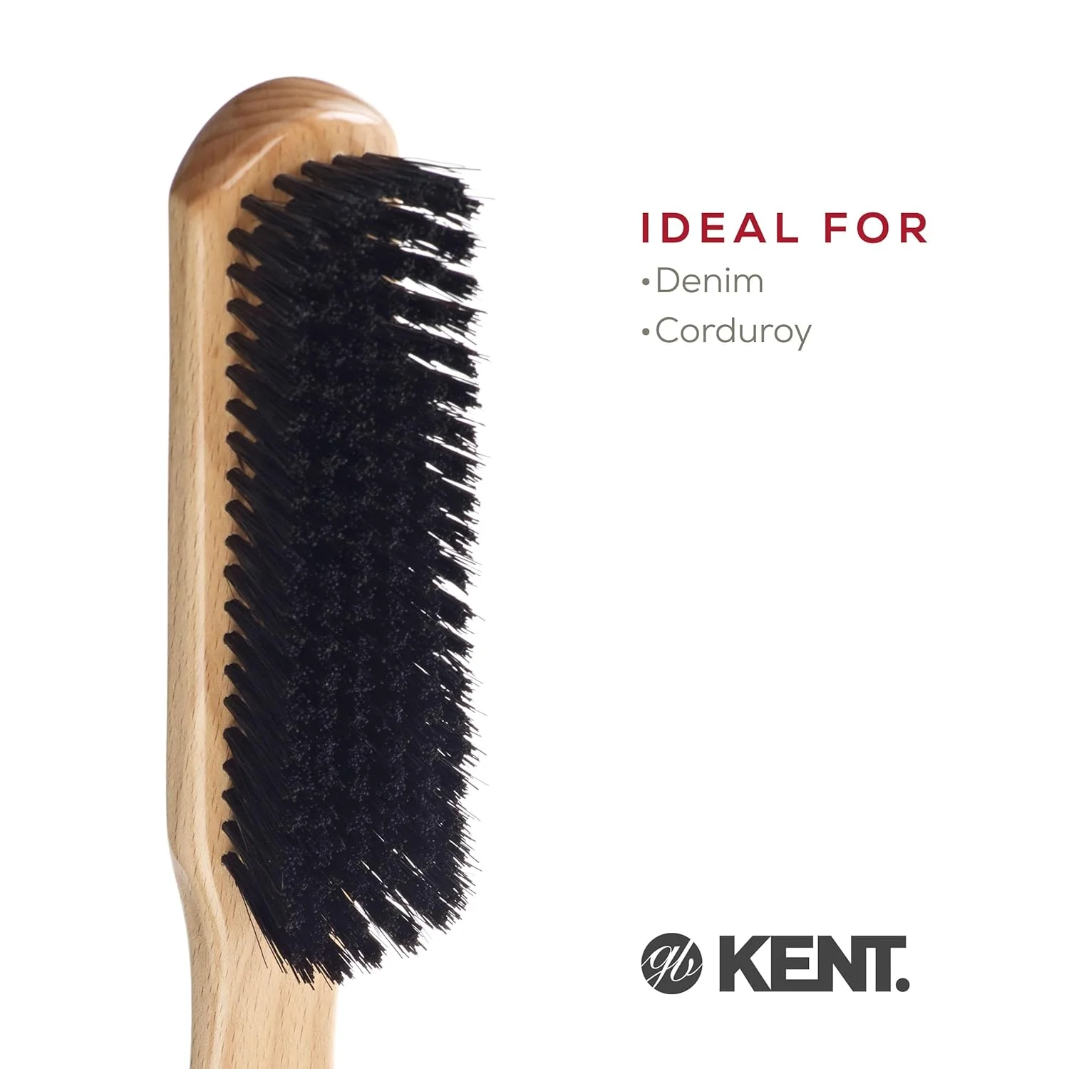Kent CG1 Handcrafted Clothes Brush Travel - Image 6