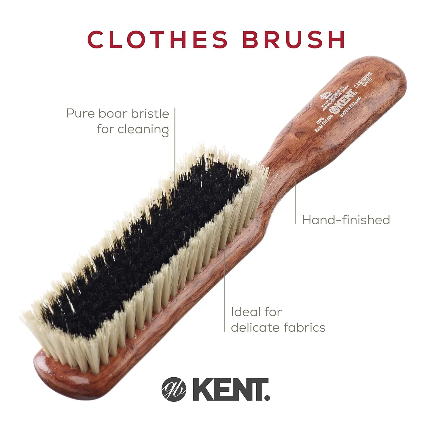 Kent CP6 Cashmere Care Clothes Brush - Image 4