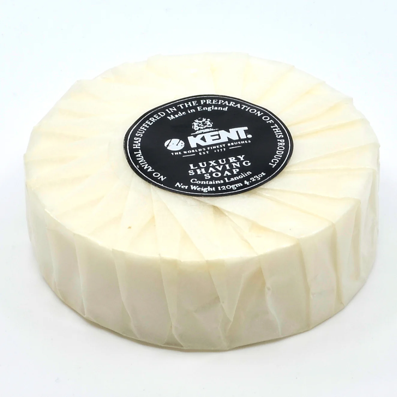 Kent SB6 Dark Oak Shaving Bowl with Soap - Image 4