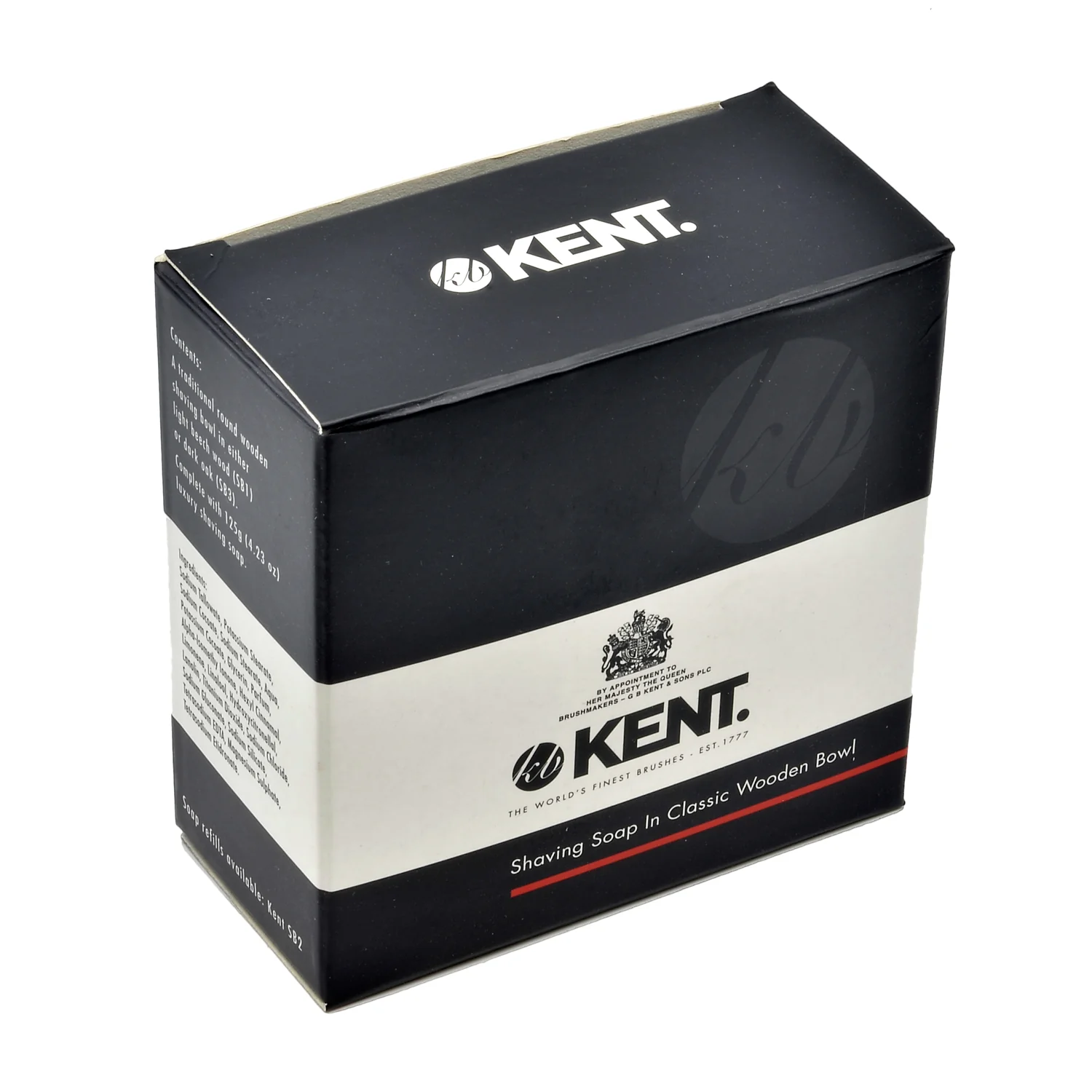 Kent SB6 Dark Oak Shaving Bowl with Soap - Image 6