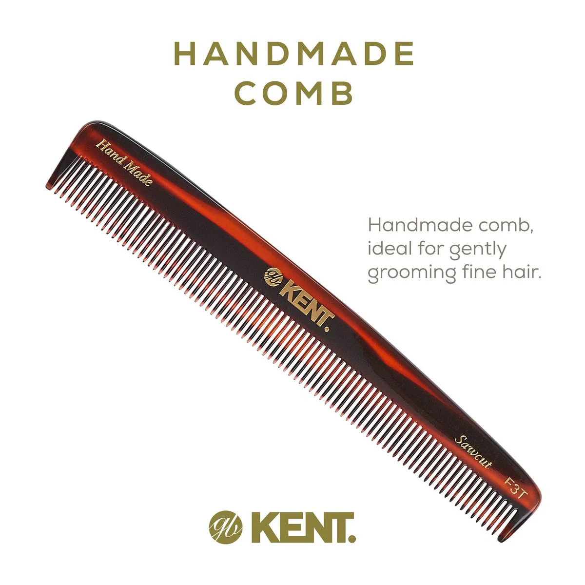 Kent F3T Fine Tooth Dressing Comb - Image 15