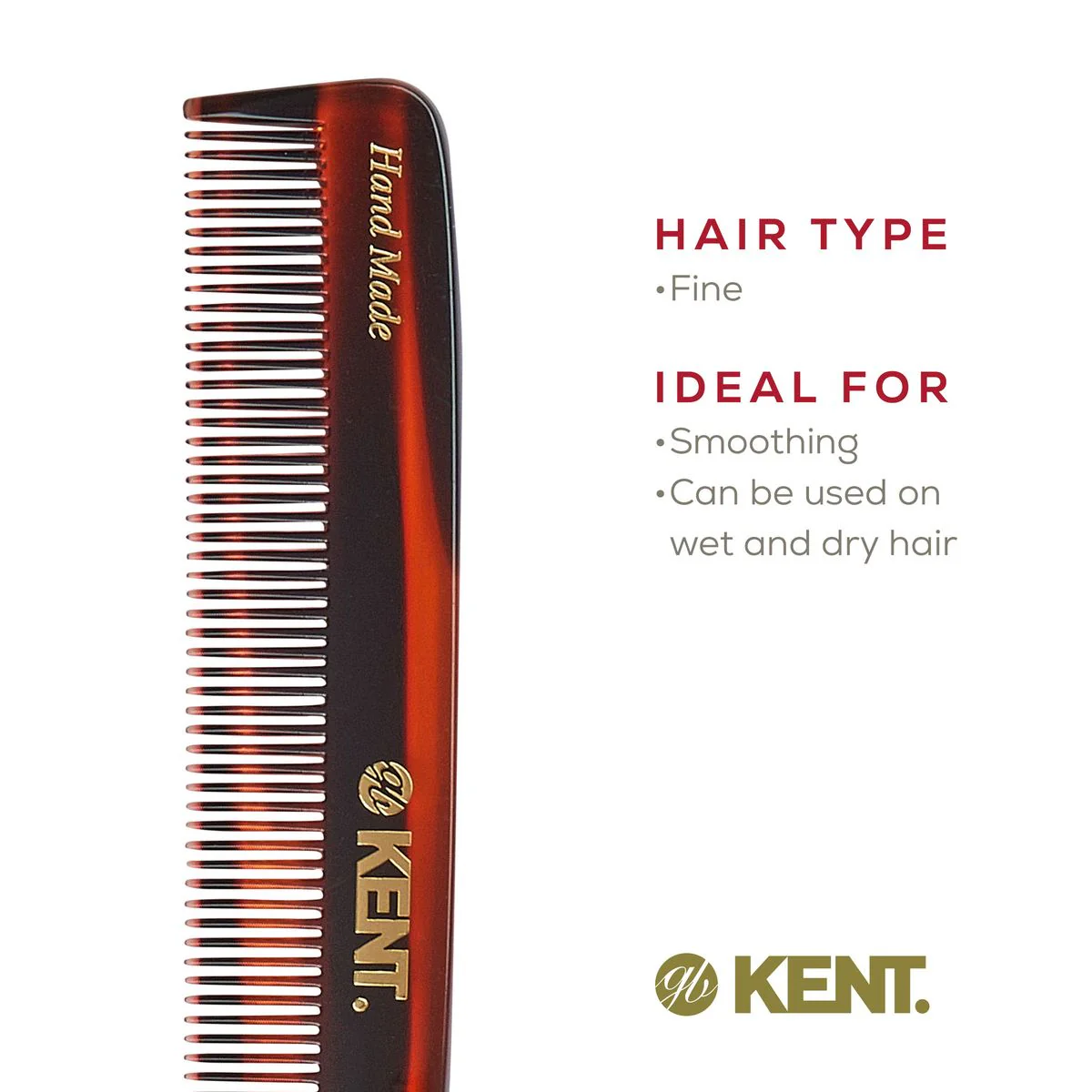 Kent F3T Fine Tooth Dressing Comb - Image 18