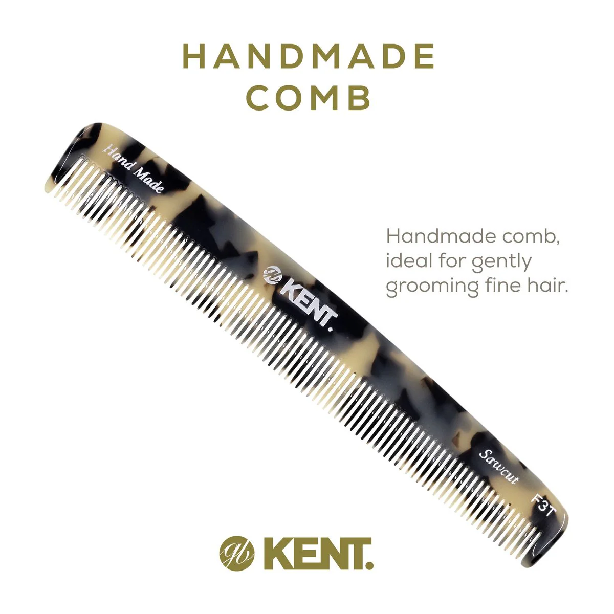 Kent F3T Fine Tooth Dressing Comb - Image 21